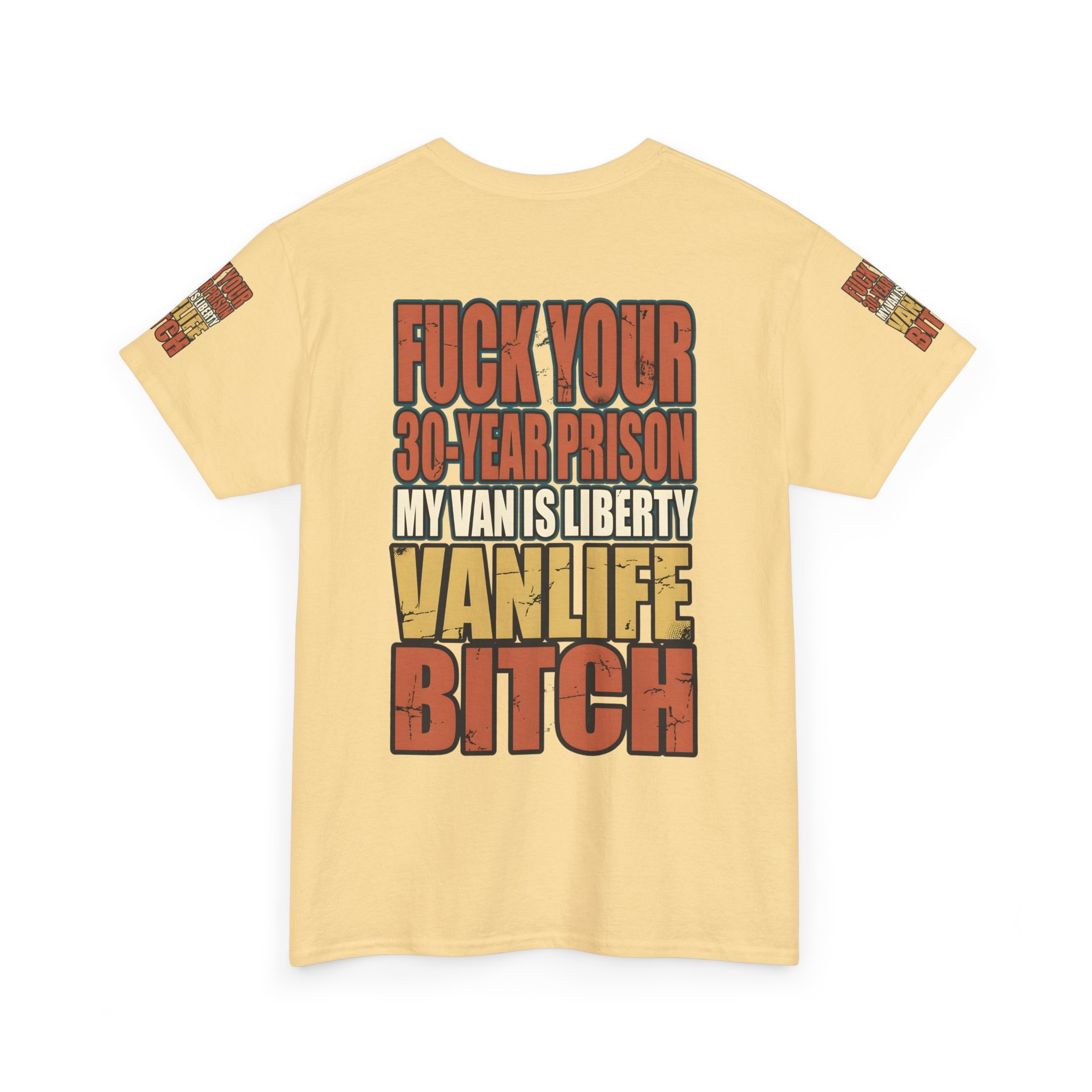 Unisex Heavy Cotton Tee — "Fuck Your 30 Year" Design F**K-Line