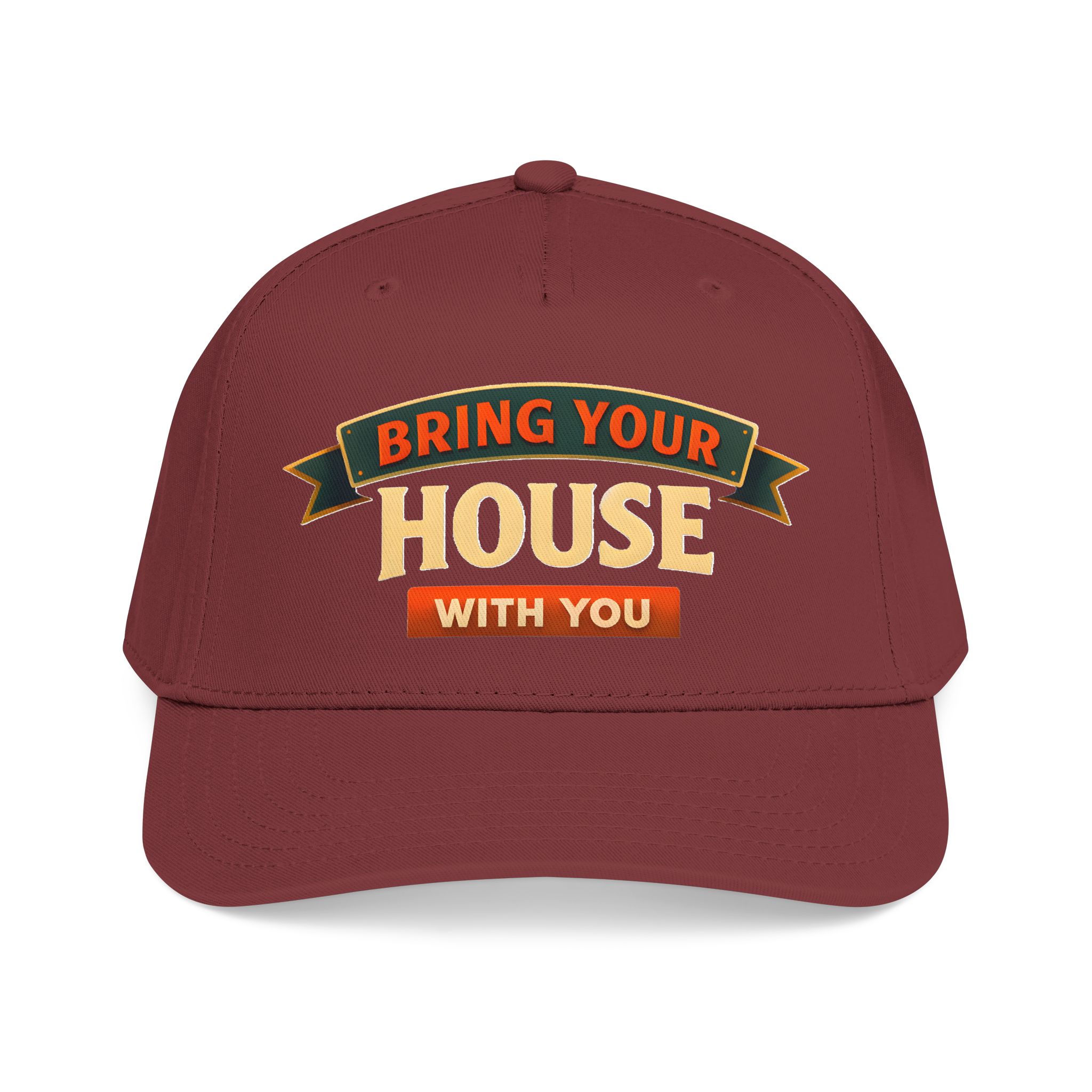Baseball Cap - "Bring Your House With You" Design Scenic-Line