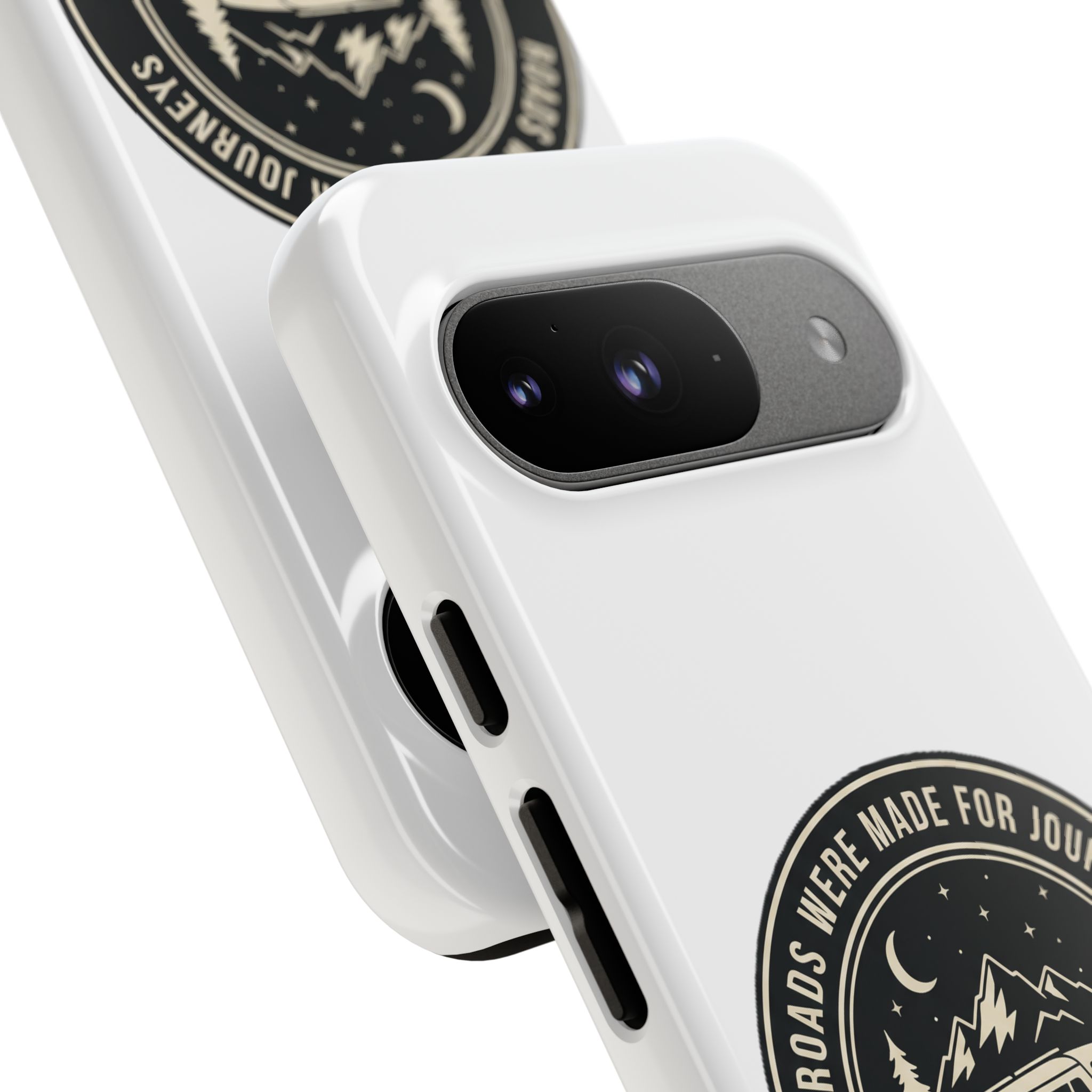 Phone Case — "ROAD WHERE MADE FOR JOURNEYS-NOT DESTINATIONS" Camper Van Design