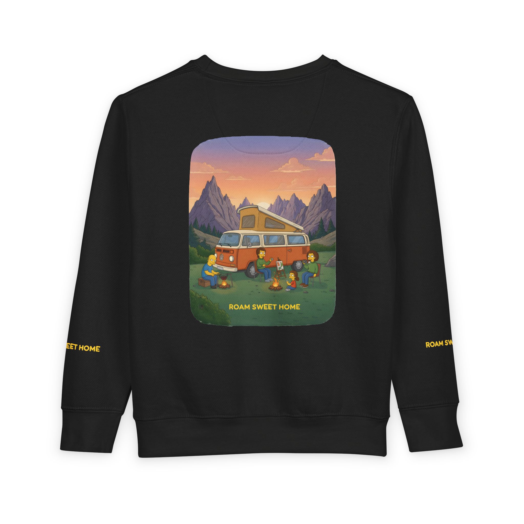 Toddler Sweatshirt - "Roam Sweet Home" (Design Sitcom-Line)