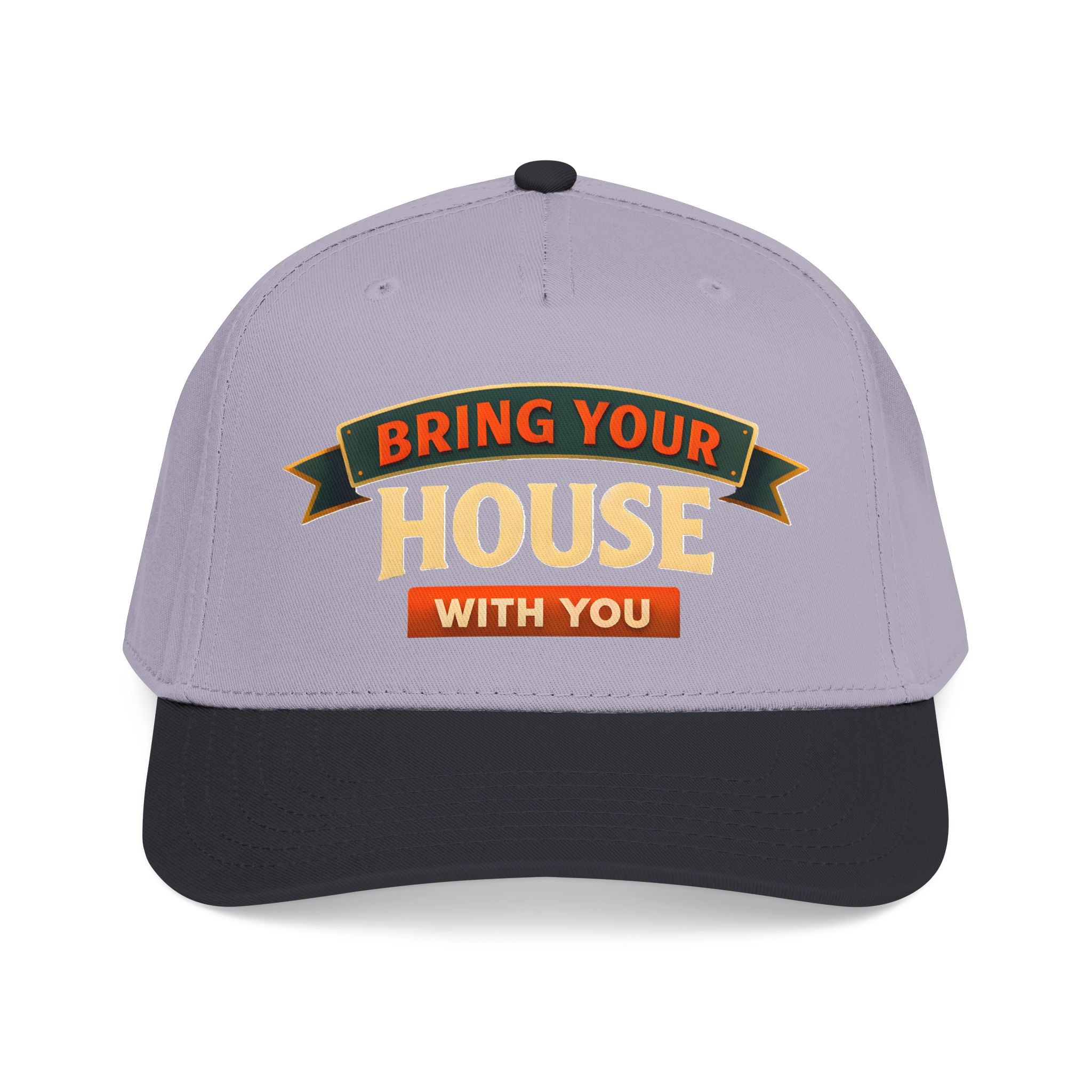 Baseball Cap - "Bring Your House With You" Design Scenic-Line