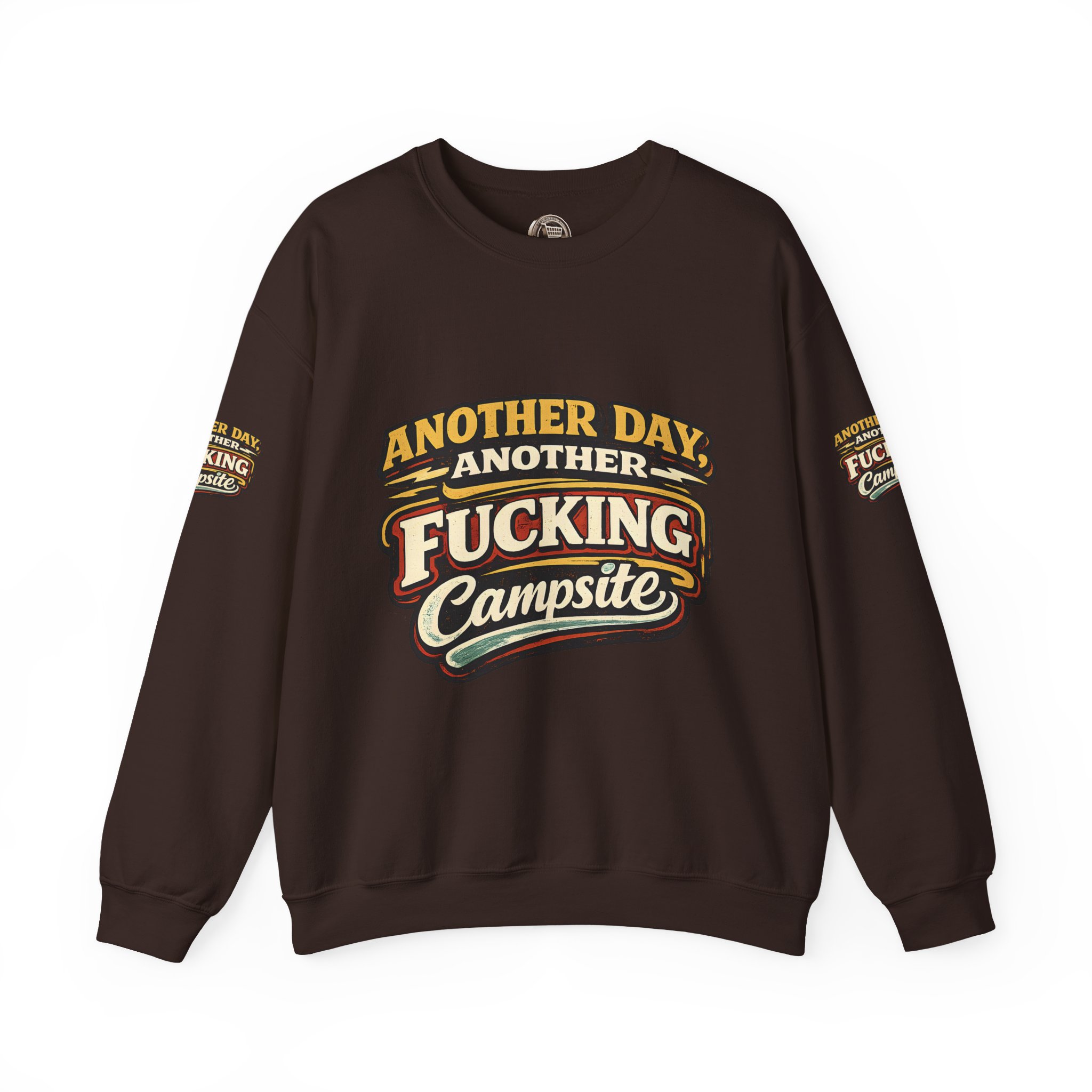 Unisex Heavy Blend™ Crewneck Sweatshirt — "Another Day" Design F**K-Line