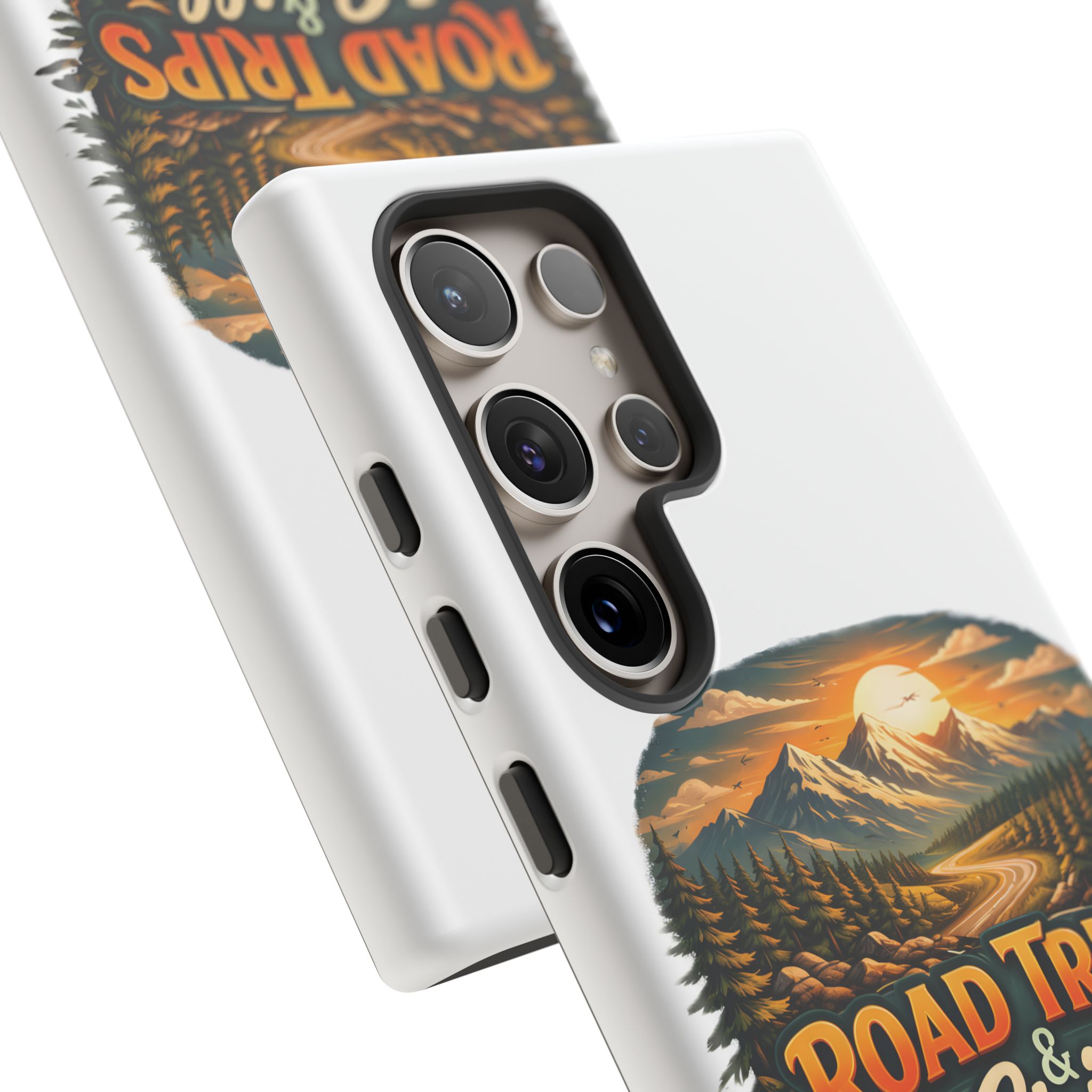 Phone Case — "Road Trips and Chill" (Design Scenic-Line)