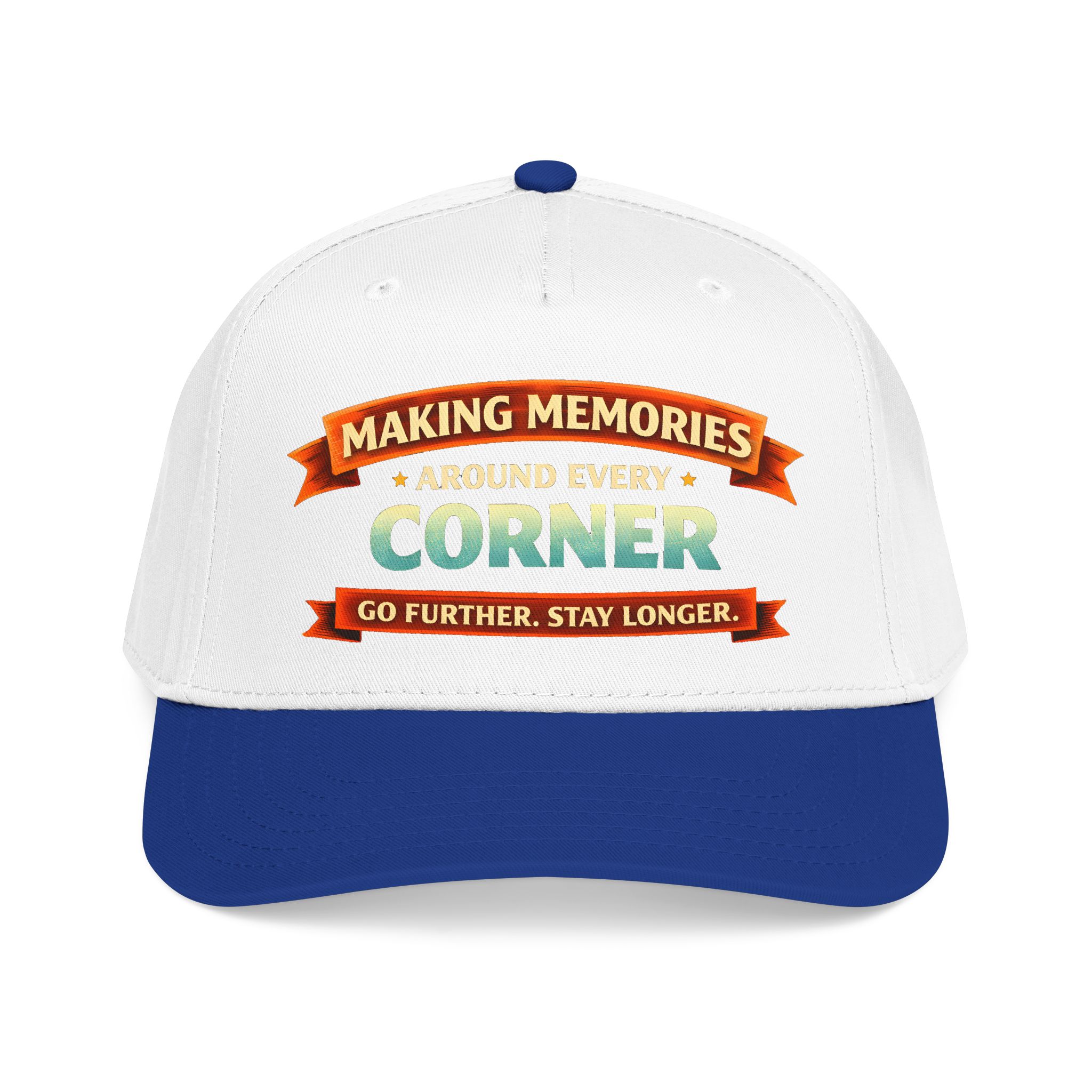 Baseball Cap - "Making Memories Around Every Corner" Design Scenic-Line