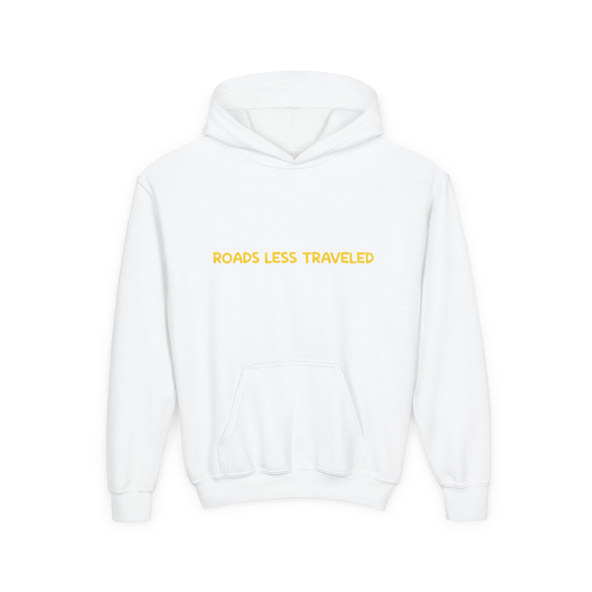 Youth Hoodie(Gildan) – "Roads Less Traveled" (Design Sitcom-Line)