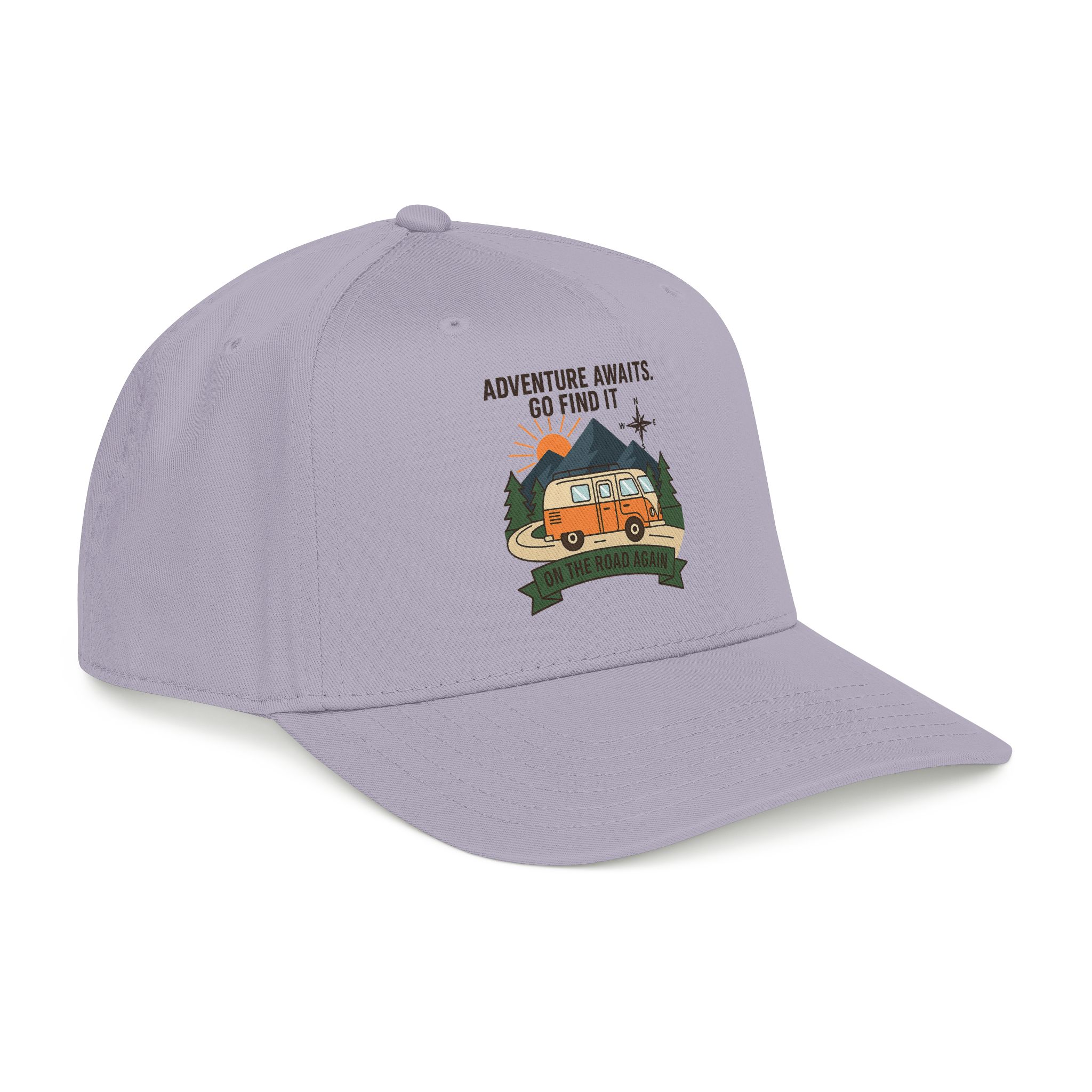 Baseball Cap - "Adventure Awaits" Outdoor Travel Hat