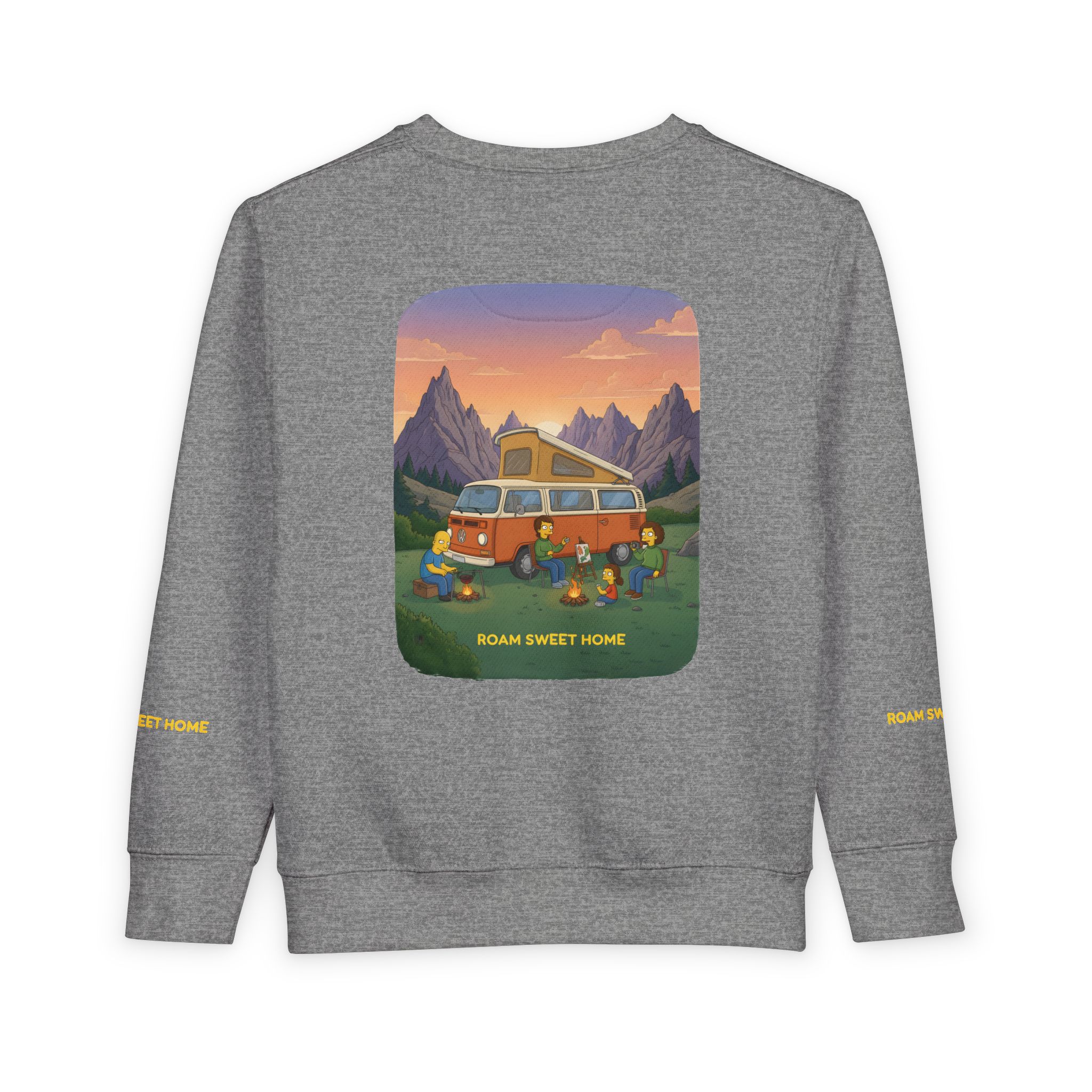 Toddler Sweatshirt - "Roam Sweet Home" (Design Sitcom-Line)