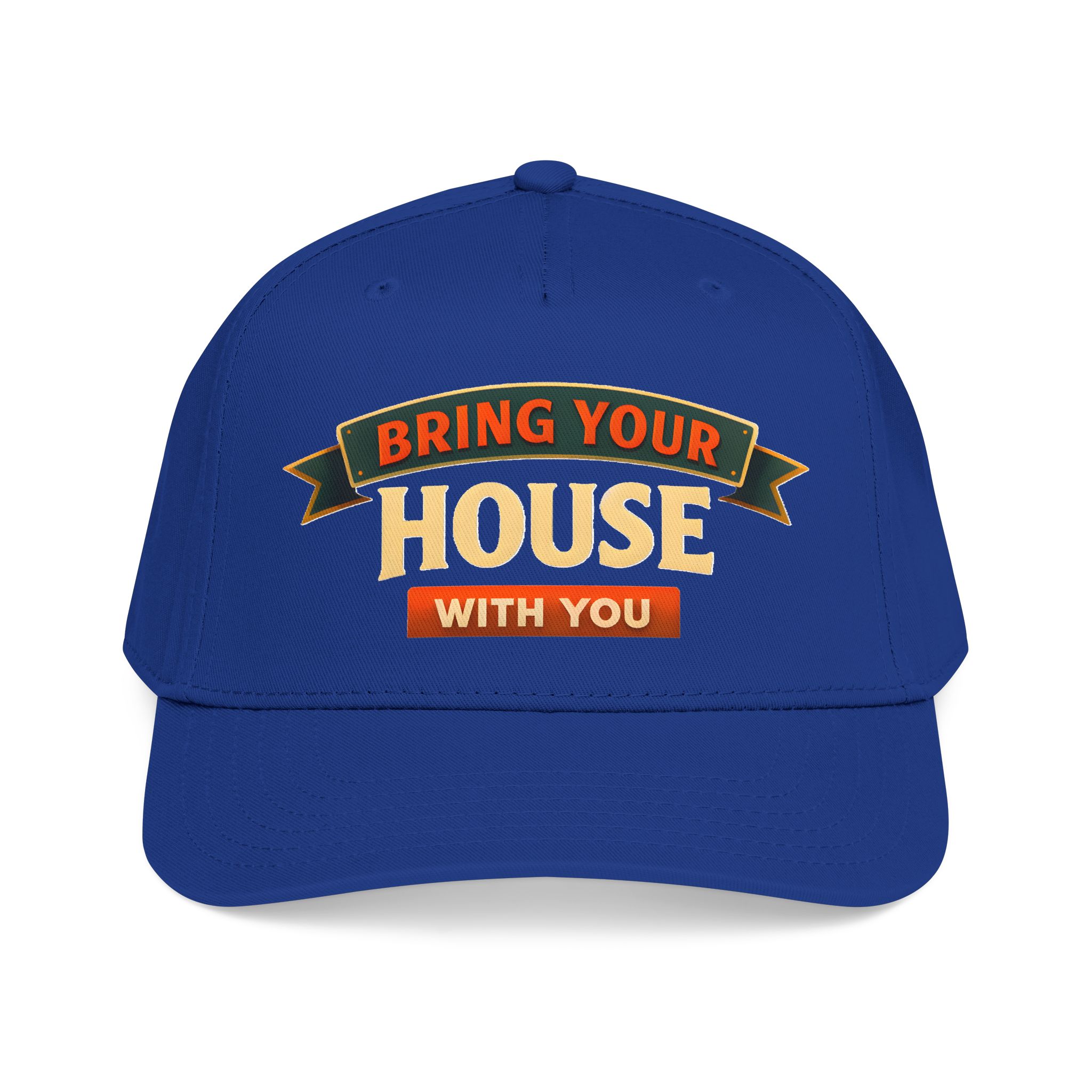 Baseball Cap - "Bring Your House With You" Design Scenic-Line