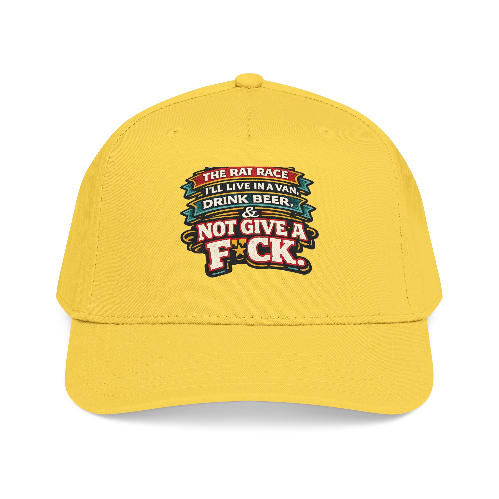 Baseball Cap - "Screw The Rat Race" Design F**K-Line