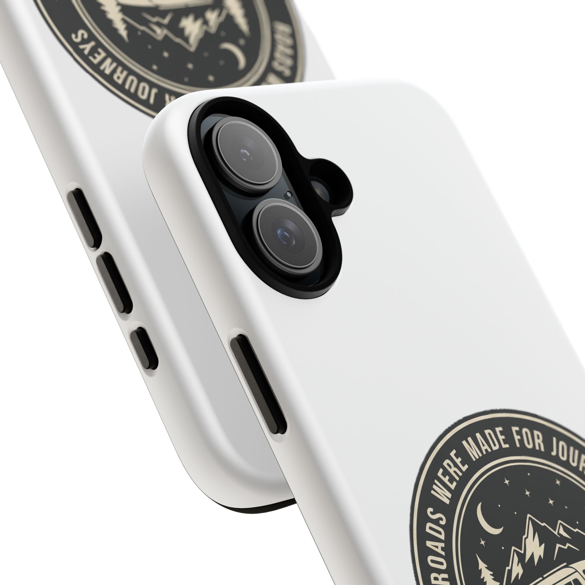 Phone Case — "ROAD WHERE MADE FOR JOURNEYS-NOT DESTINATIONS" Camper Van Design