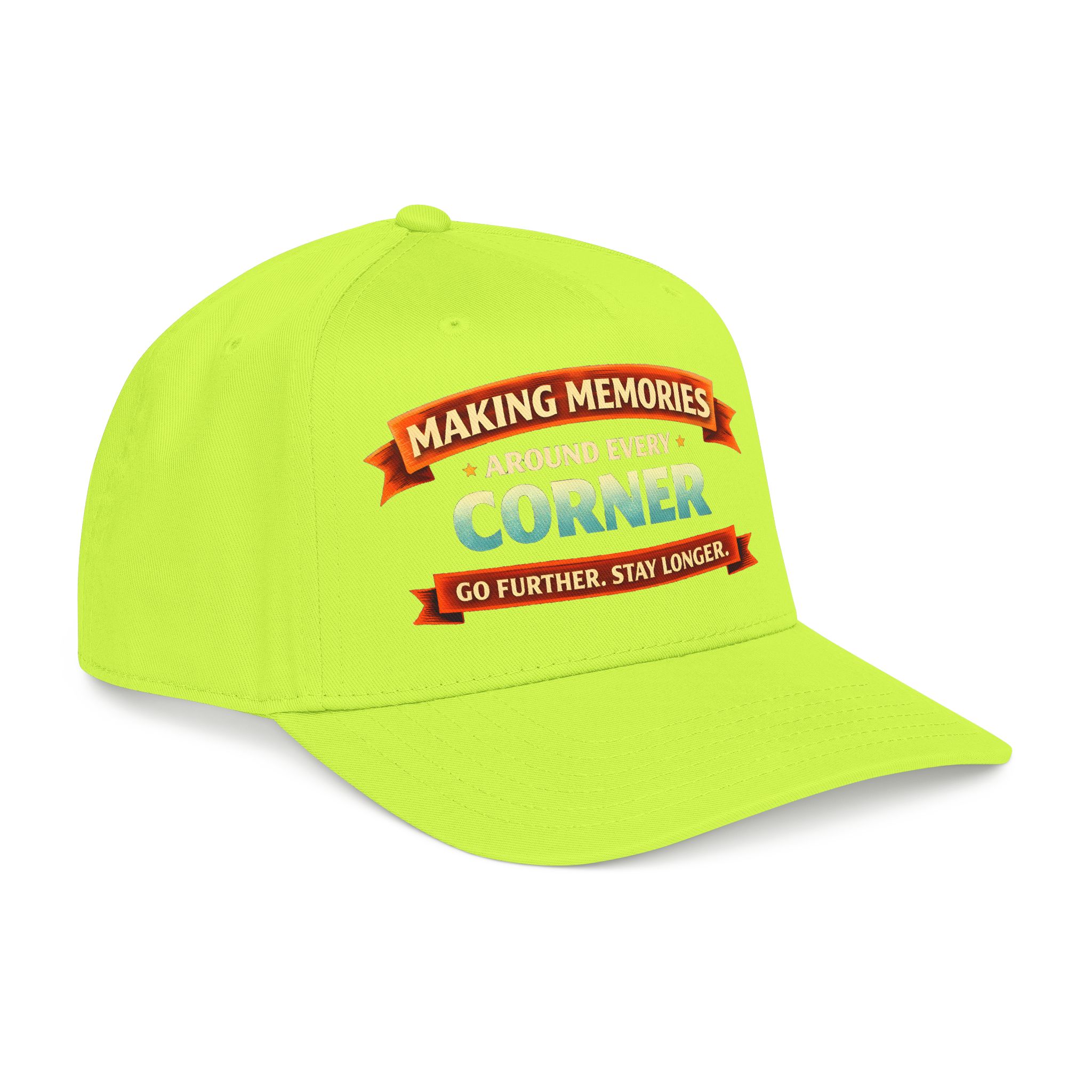 Baseball Cap - "Making Memories Around Every Corner" Design Scenic-Line