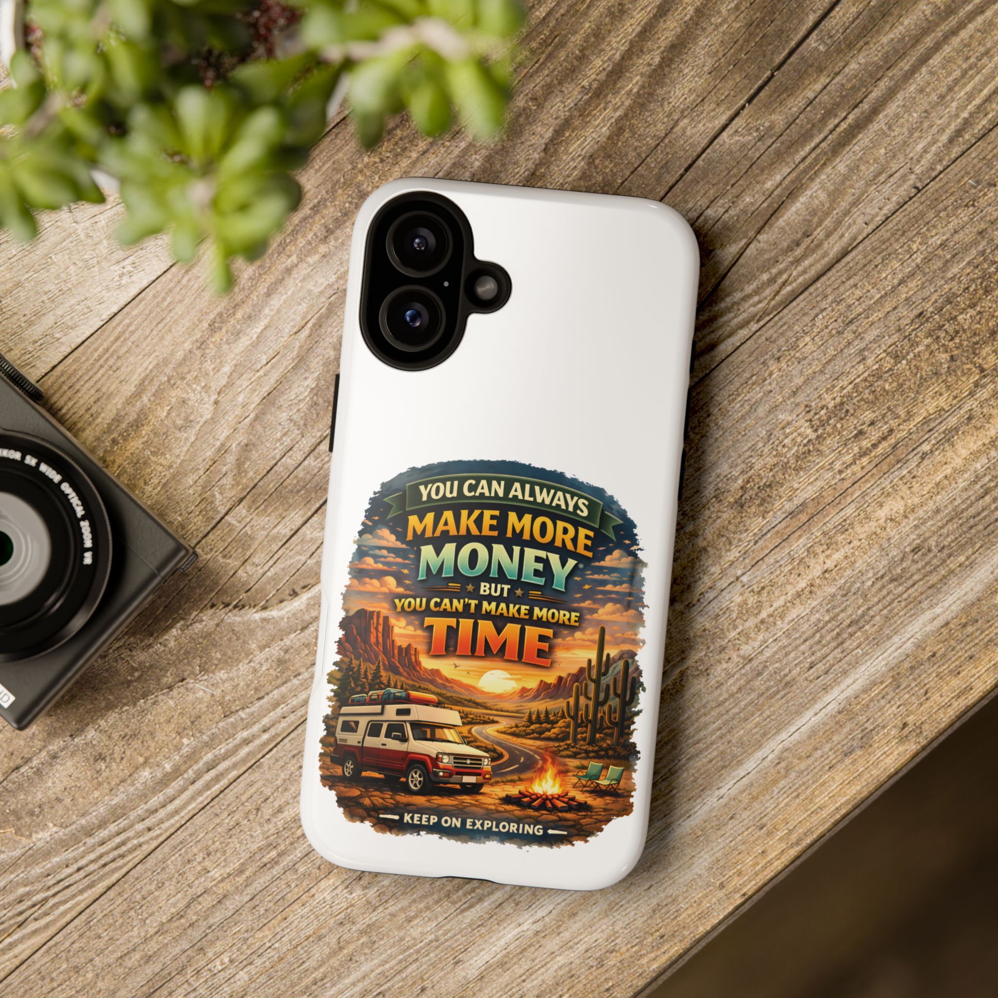 Phone Case — "You Can Always Make Money" (Design Scenic-Line)