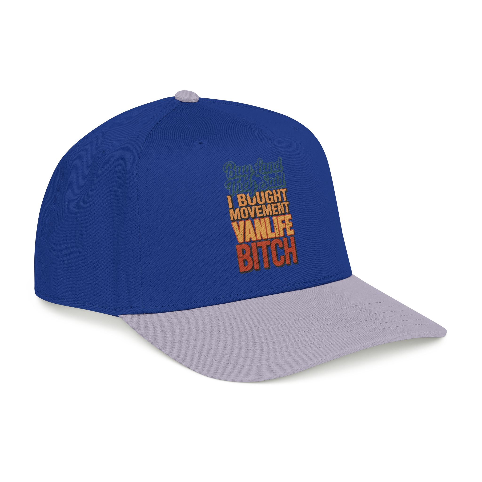 Baseball Cap - "Buy Land They Said" Design F**K-Line