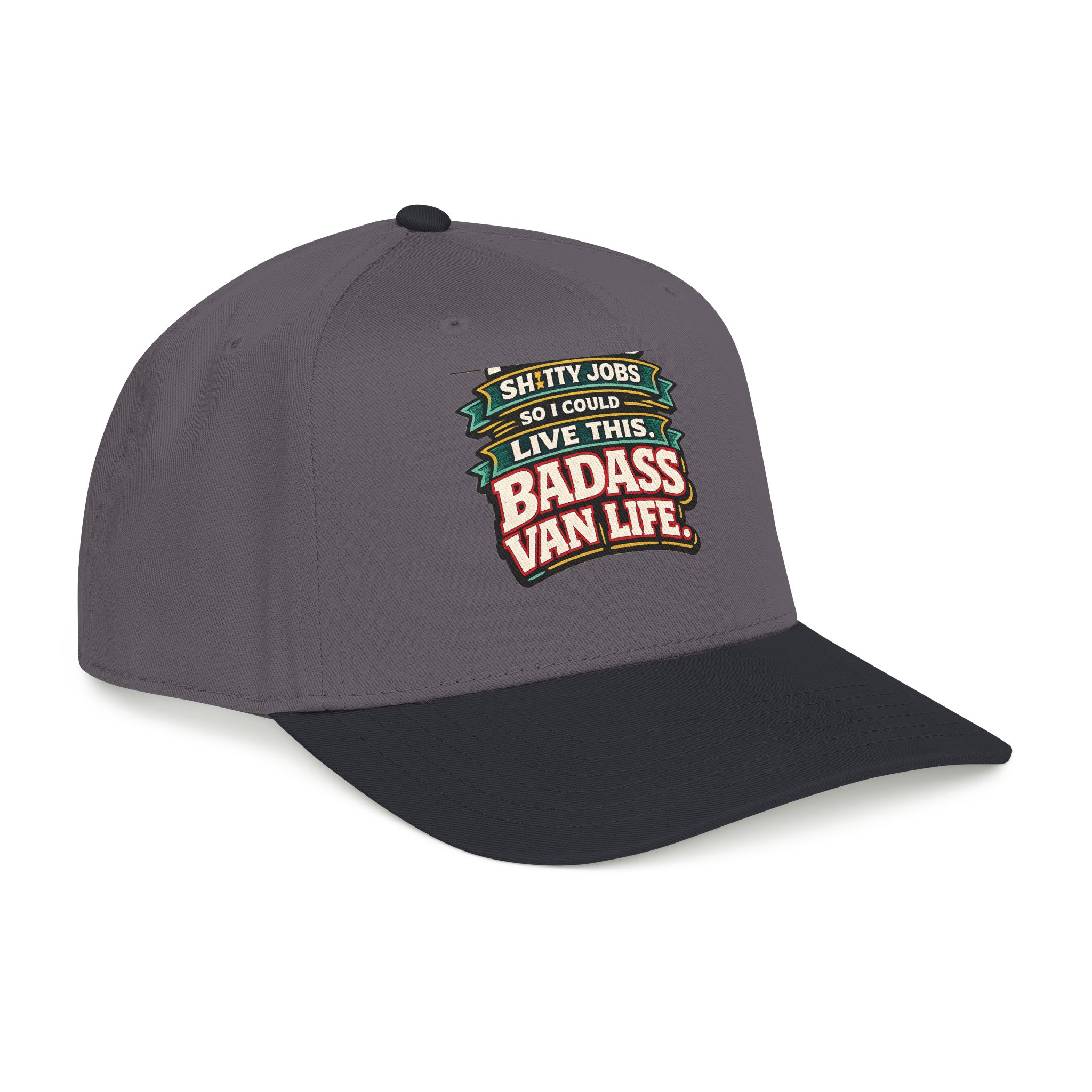 Baseball Cap - "I Worked Shitty Jobs" Design F**K-Line