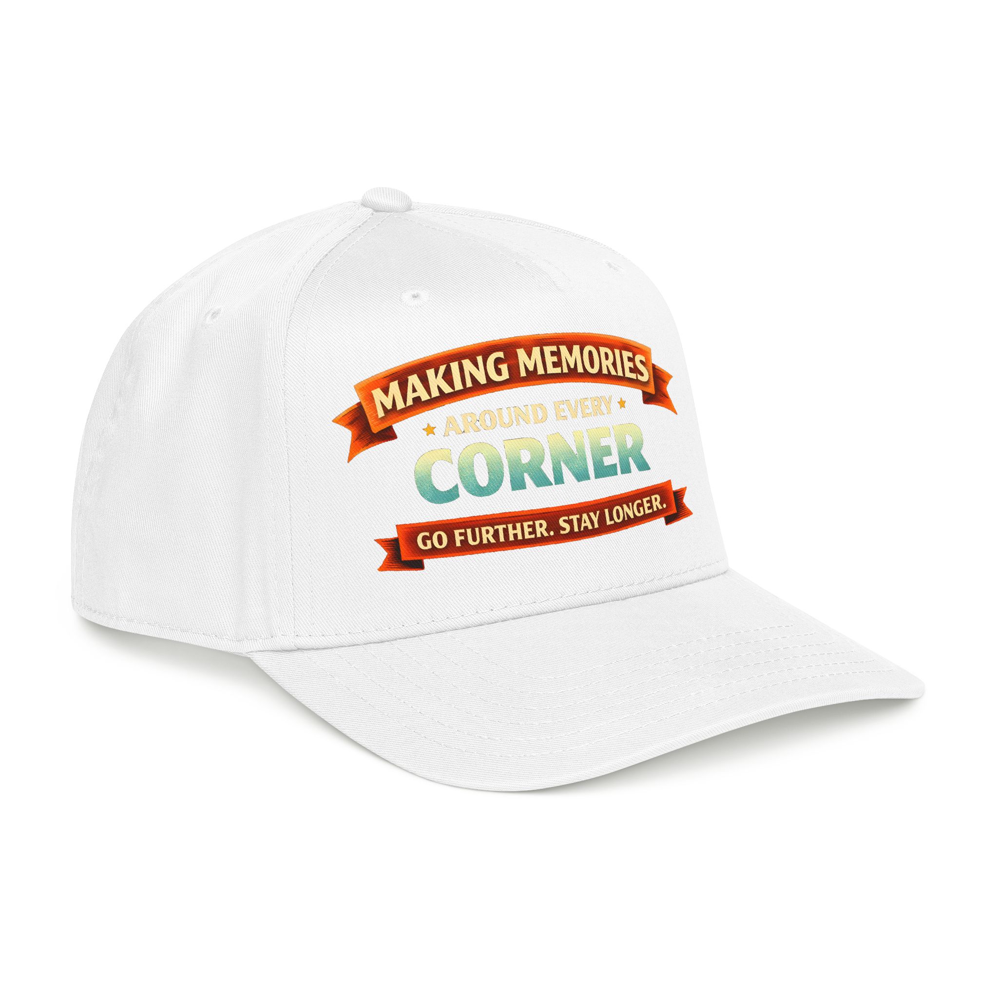 Baseball Cap - "Making Memories Around Every Corner" Design Scenic-Line