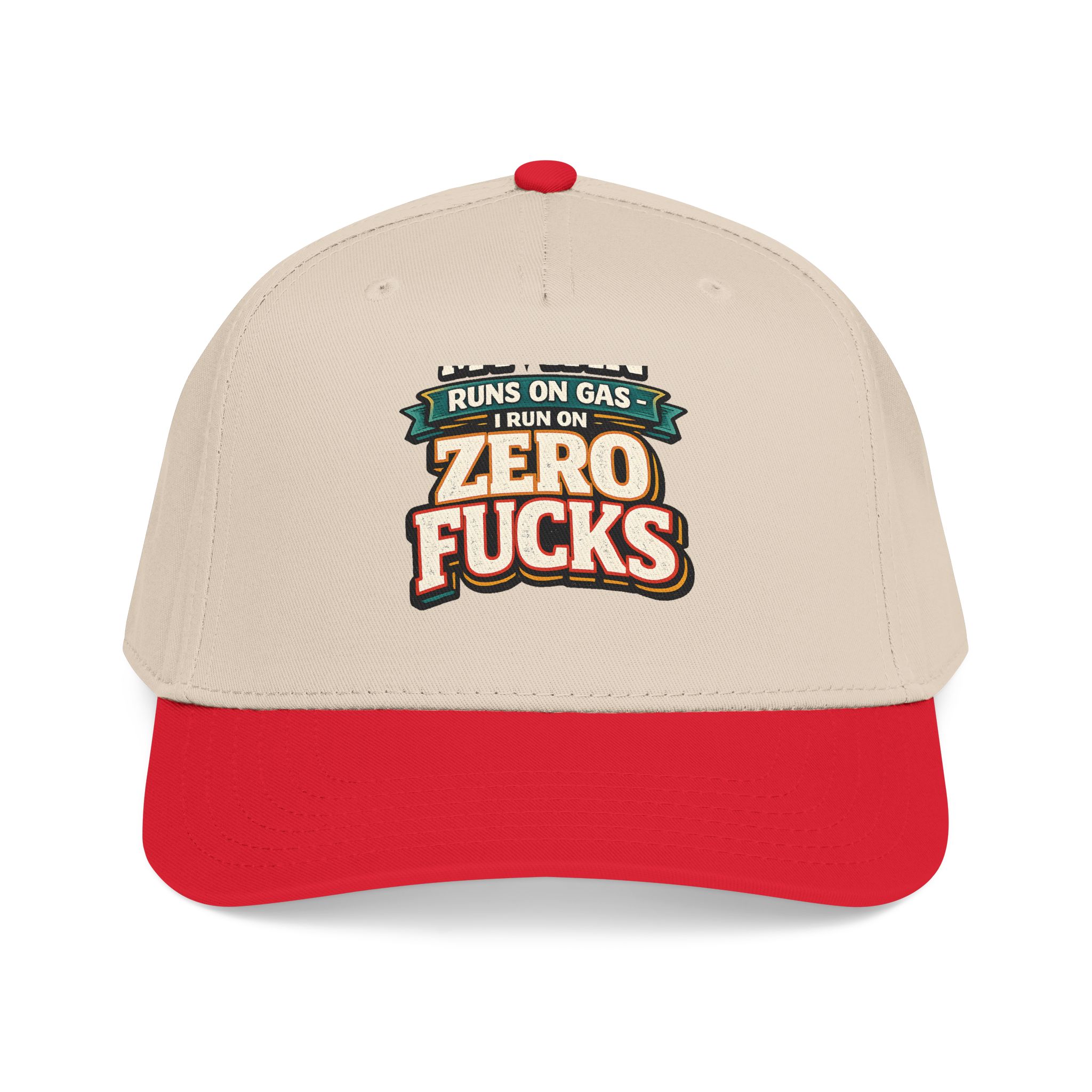 Baseball Cap - "My Van Runs On Gas" Design F**K-Line