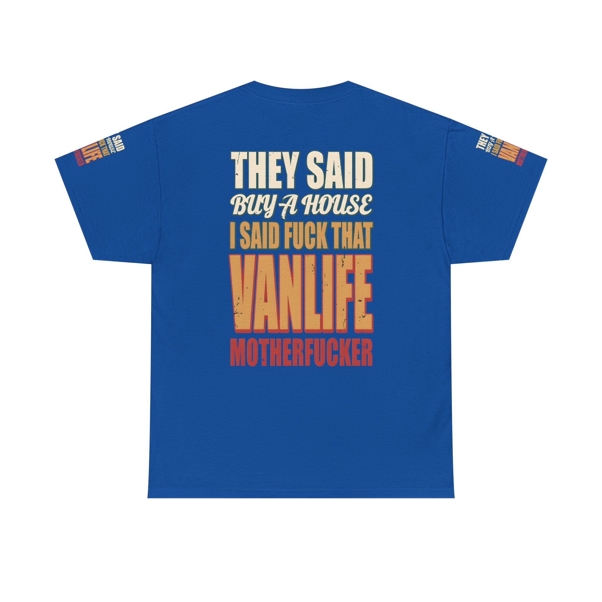 14499194892333403621_2048.jpeg Unisex Heavy Cotton Tee — "They Said Buy A House" Design F**K-Line