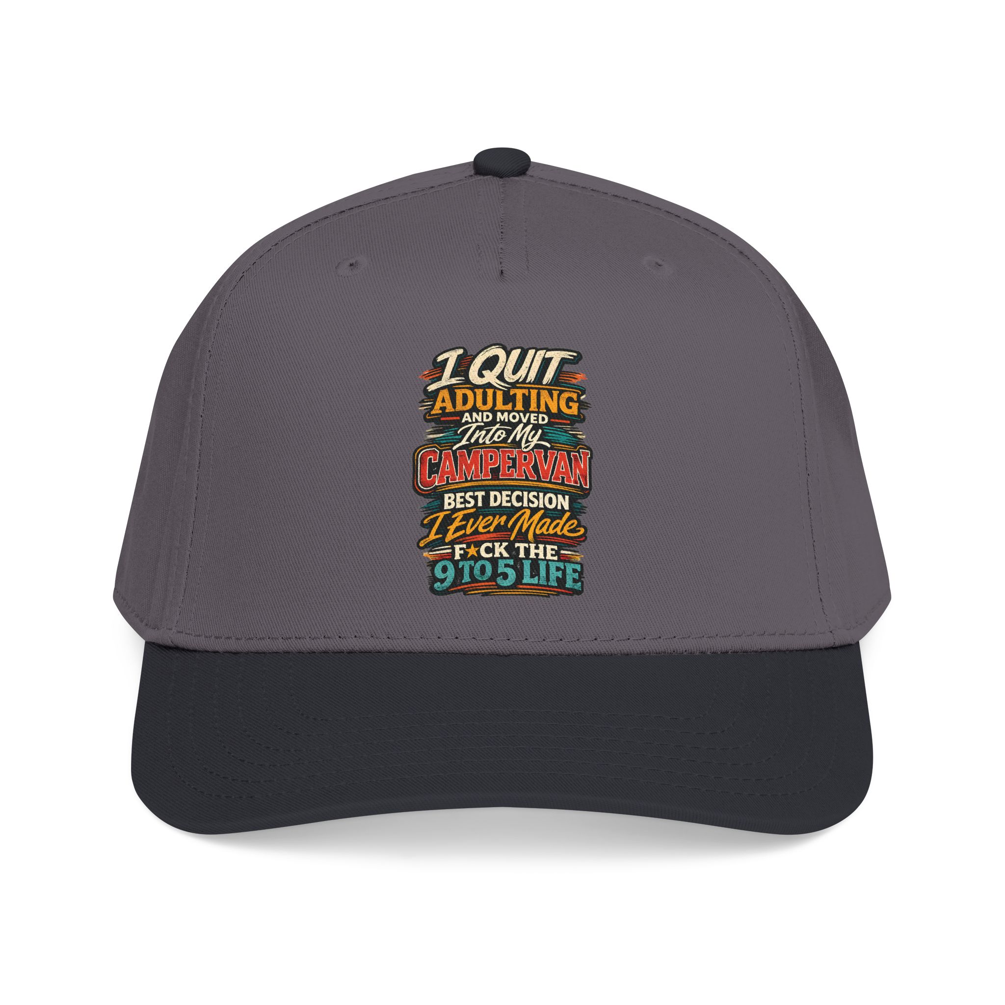 Baseball Cap - "I Quit Adulting" Design F**K-Line