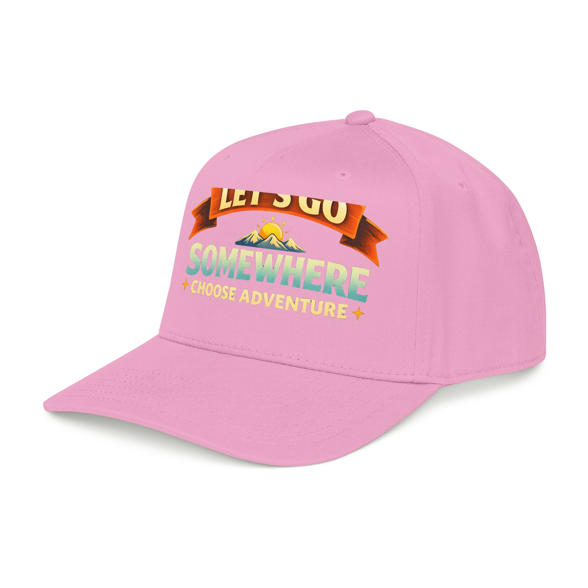 14515671394185784540_2048.jpeg Baseball Cap - "Lets Go Somewhere" Design Scenic-Line