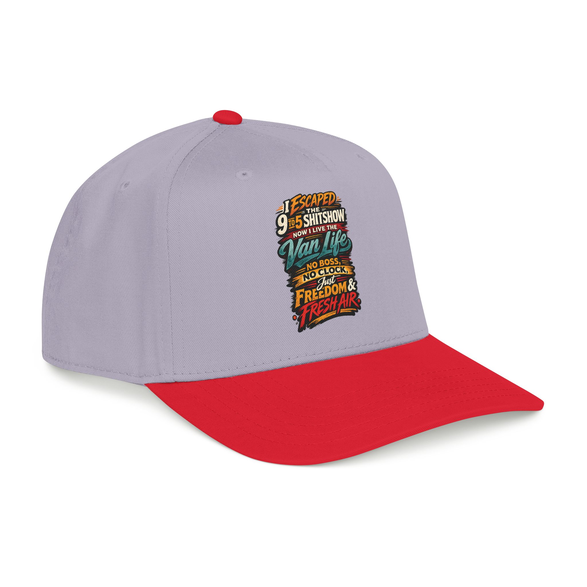 Baseball Cap - "I Escaped The 9 To 5" Design F**K-Line