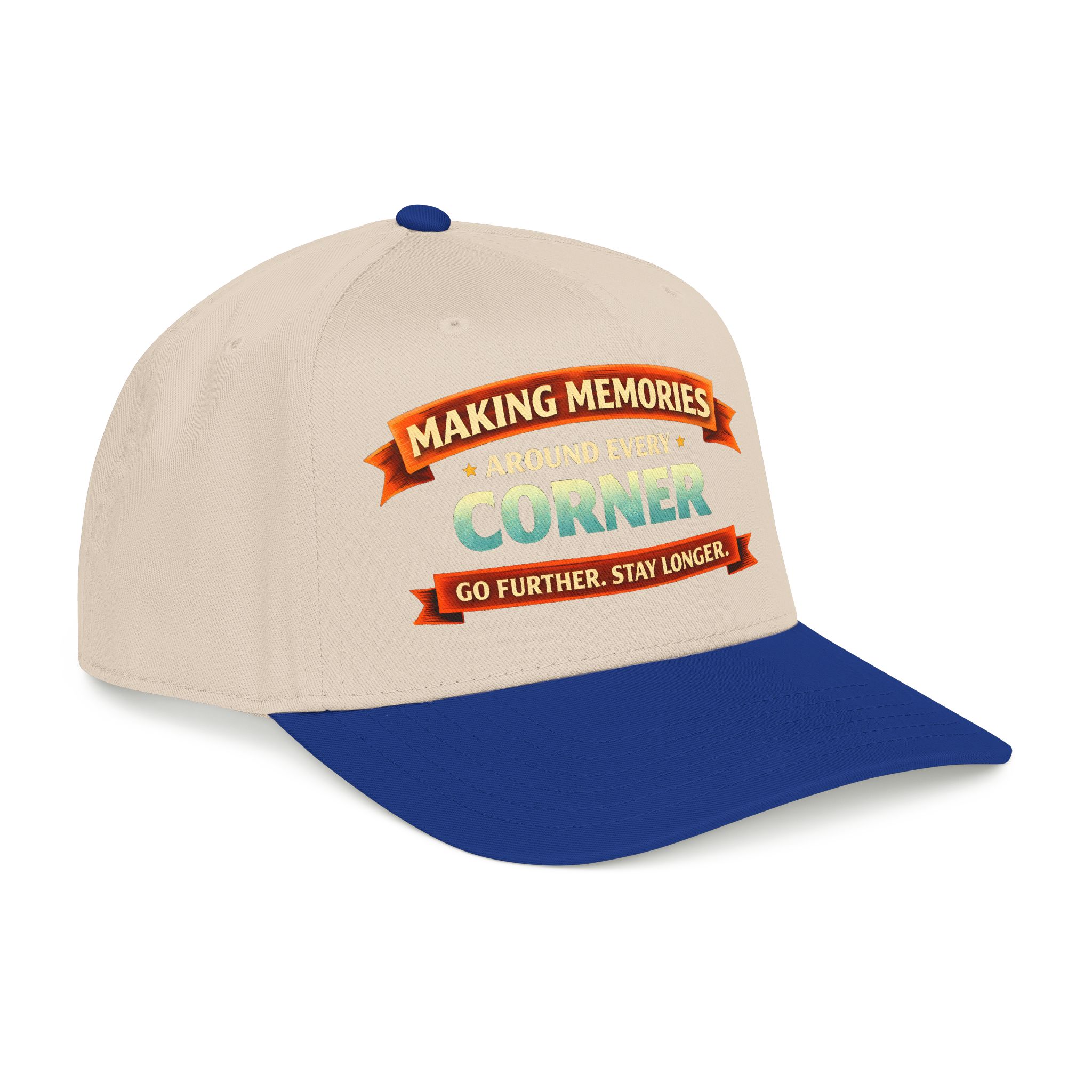 Baseball Cap - "Making Memories Around Every Corner" Design Scenic-Line
