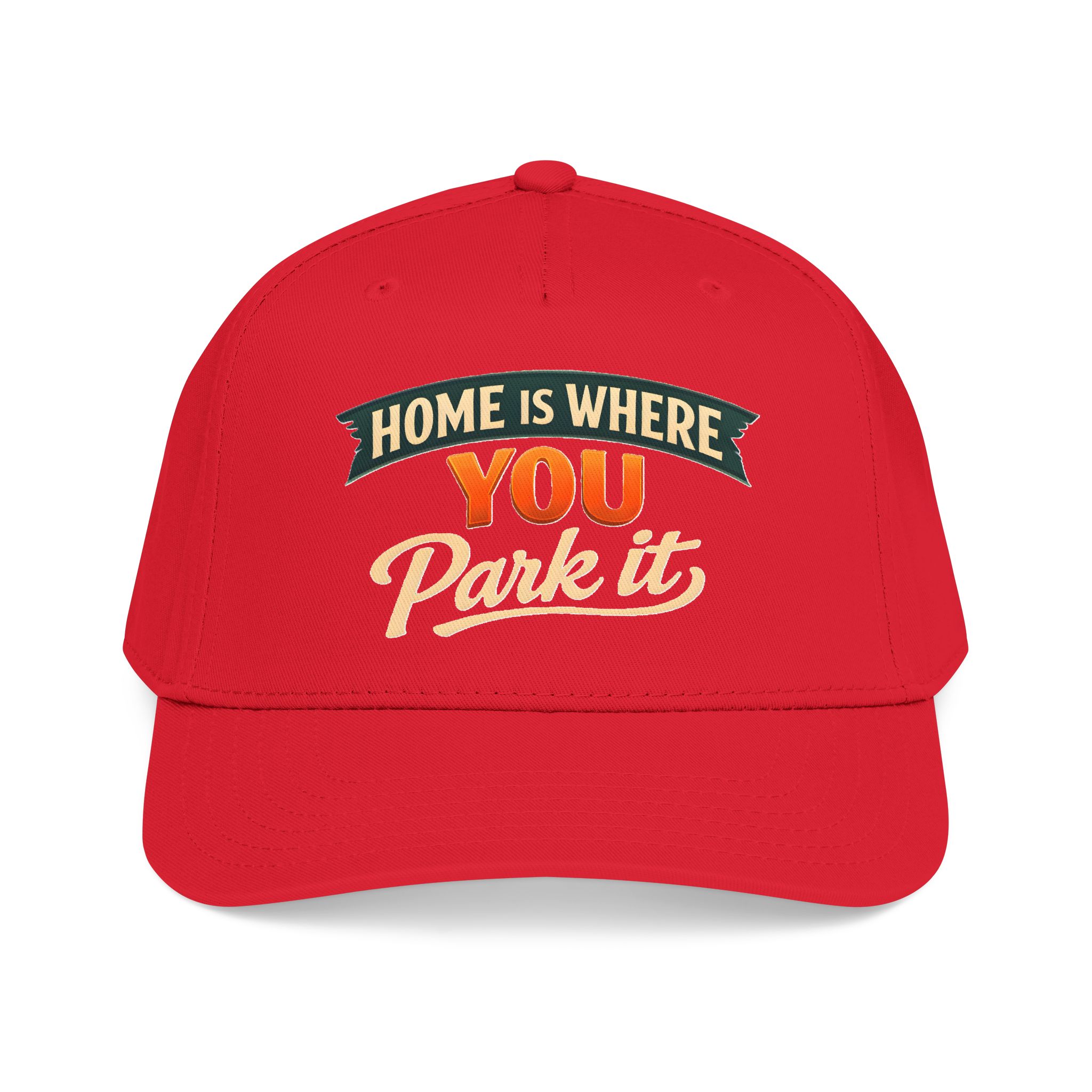 Baseball Cap - "Home Is where You Park It" Design Scenic-Line