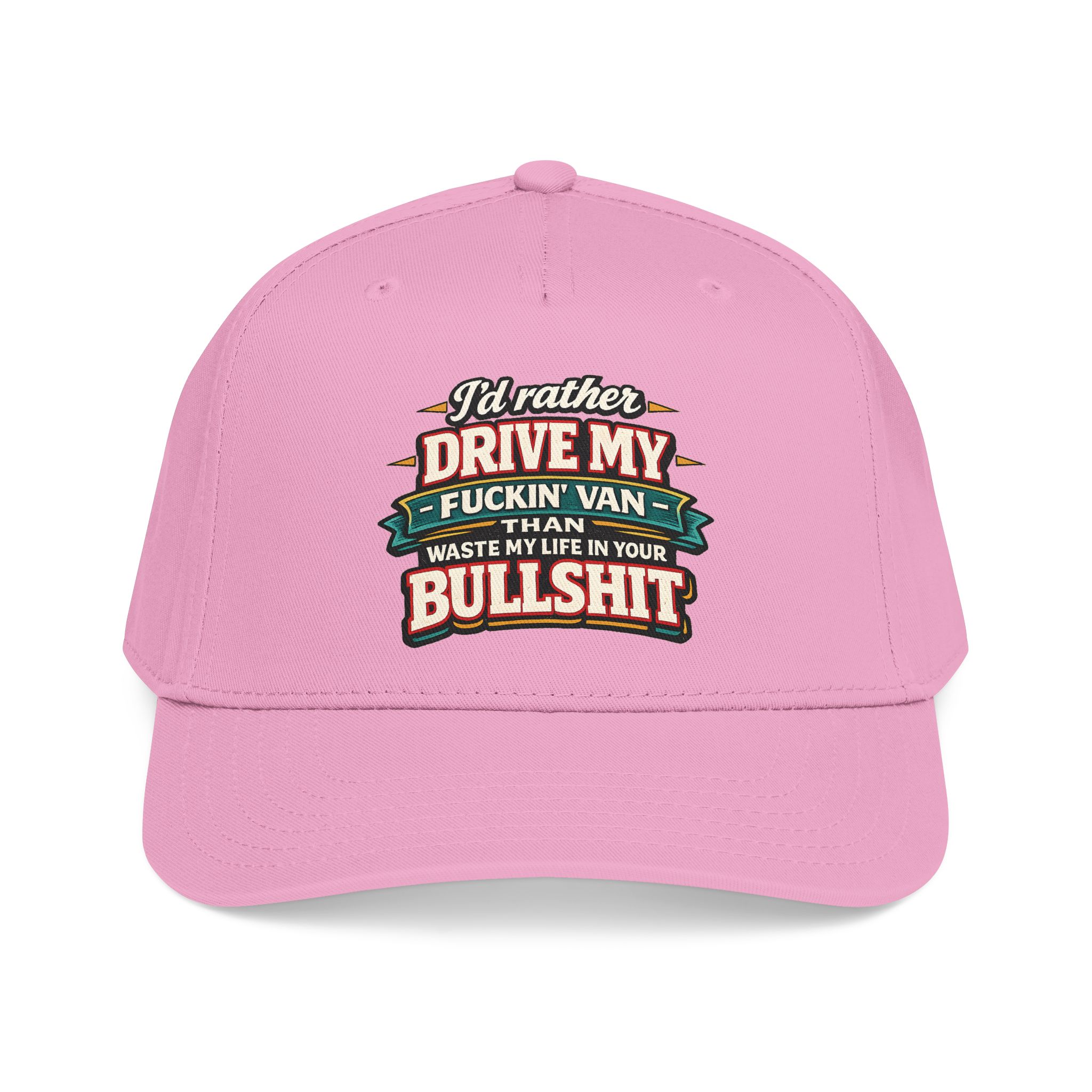 Baseball Cap - "I´d Rather Drive My Fucking Van" Design F**K-Line