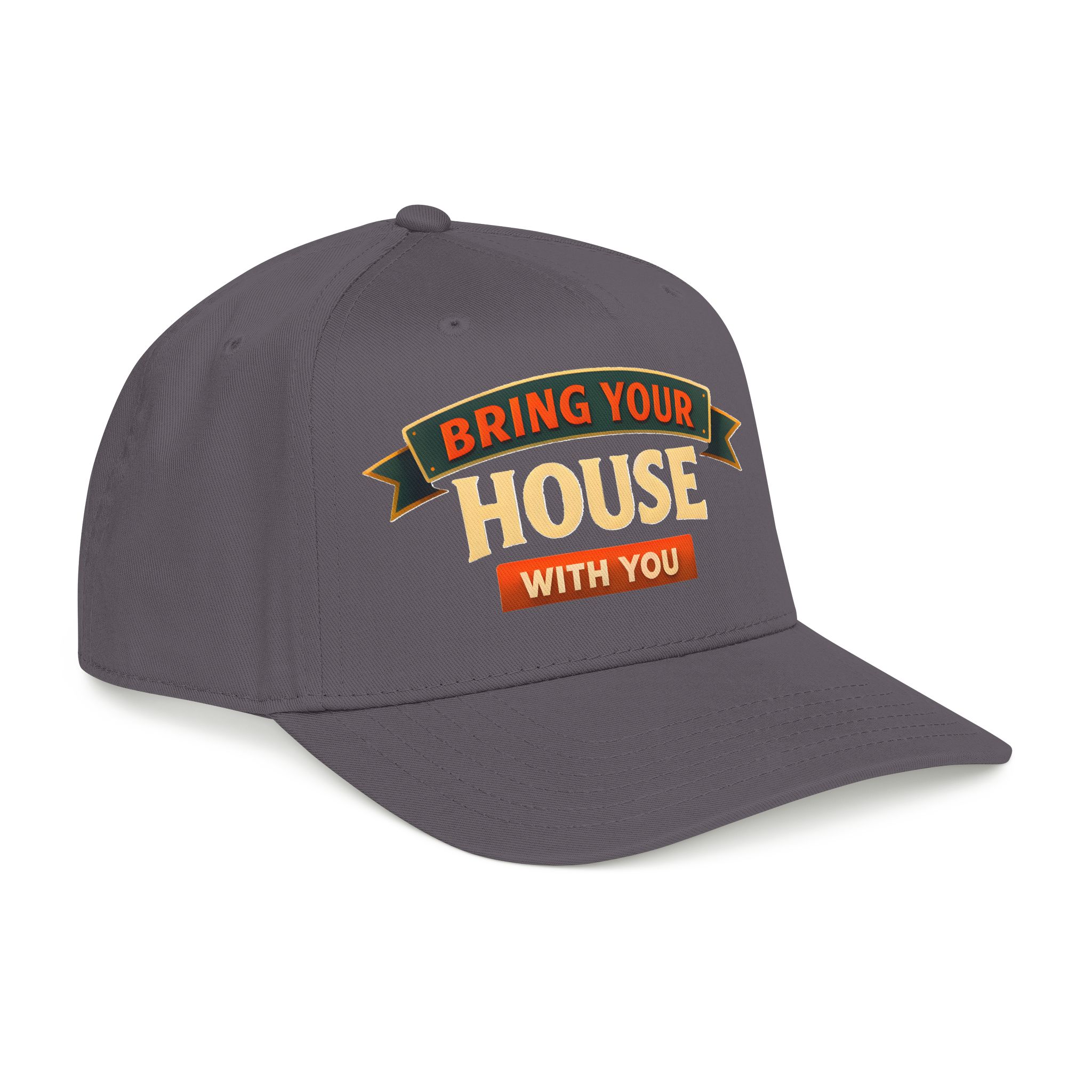 Baseball Cap - "Bring Your House With You" Design Scenic-Line