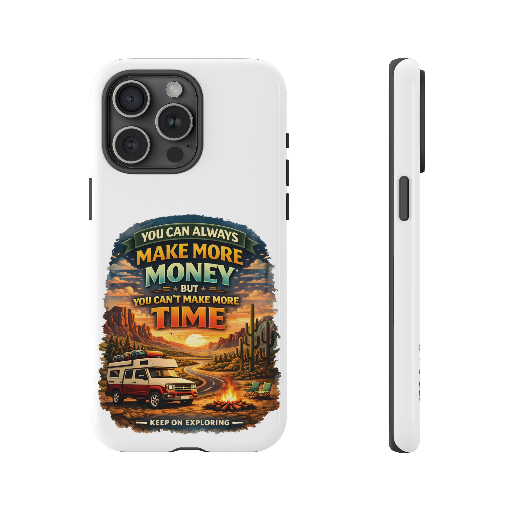 Phone Case — "You Can Always Make Money" (Design Scenic-Line)