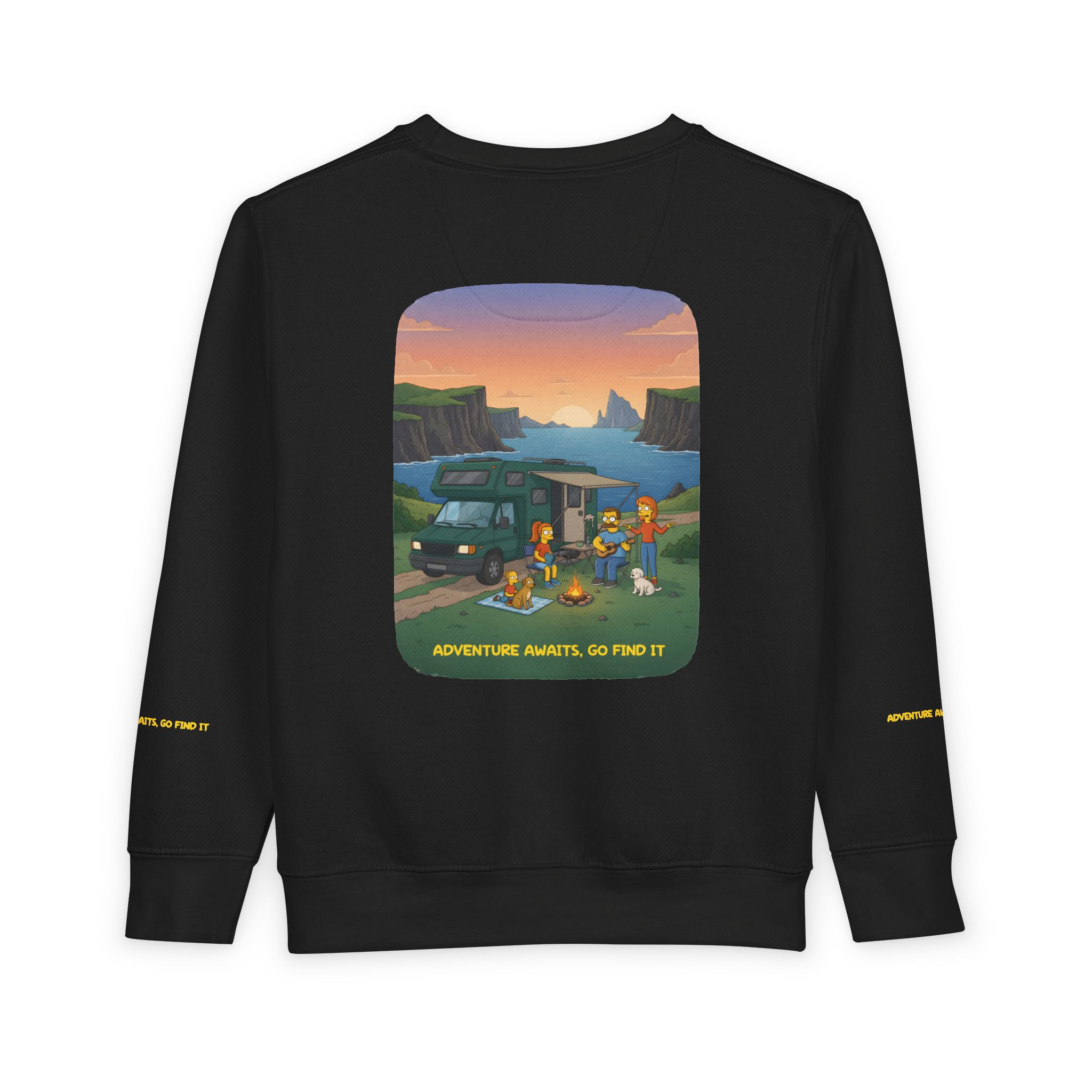 14639031772860325222_2048-1.jpeg Toddler Sweatshirt - "Adventure Awaits-Go Find It" (Design Sitcom-Line)