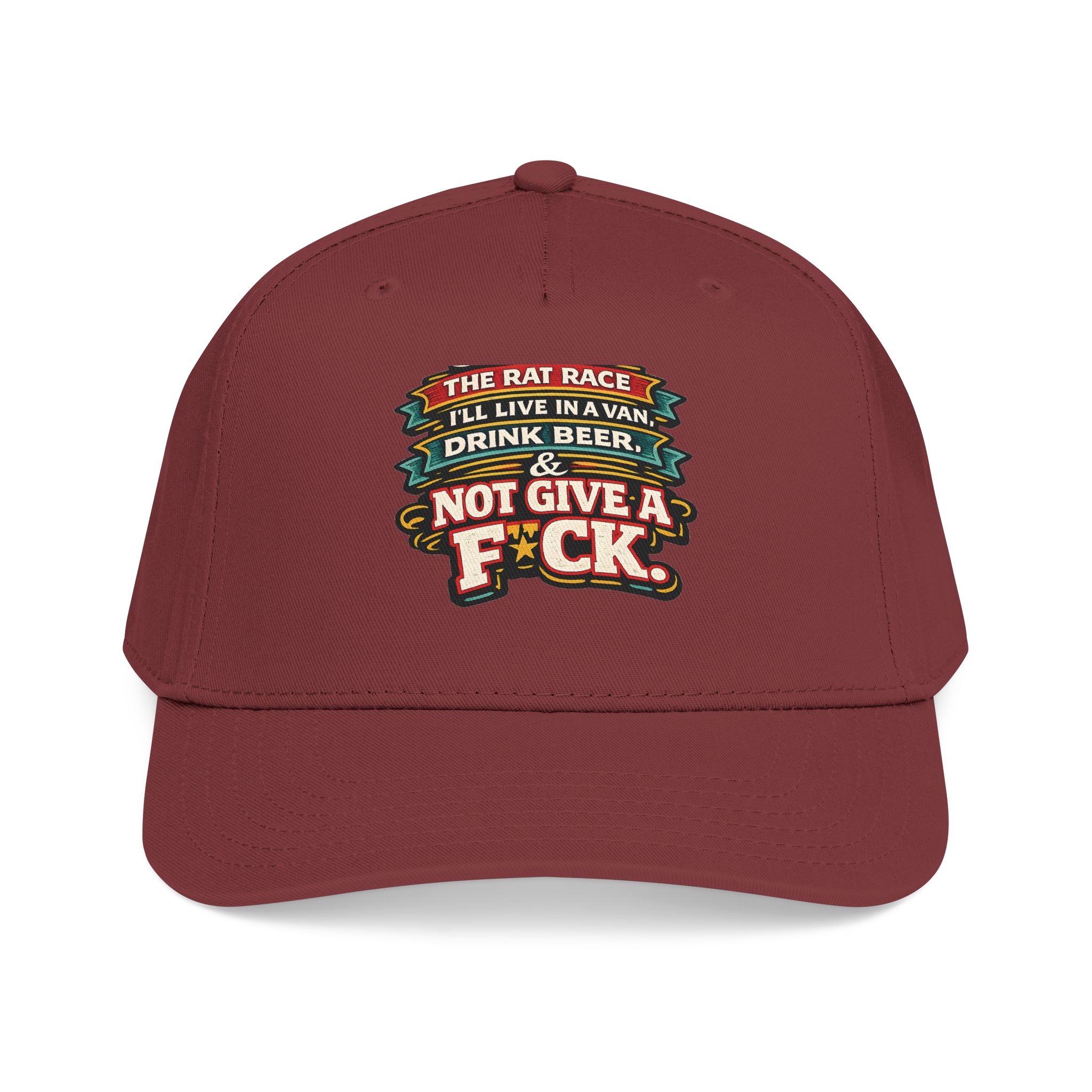 Baseball Cap - "Screw The Rat Race" Design F**K-Line