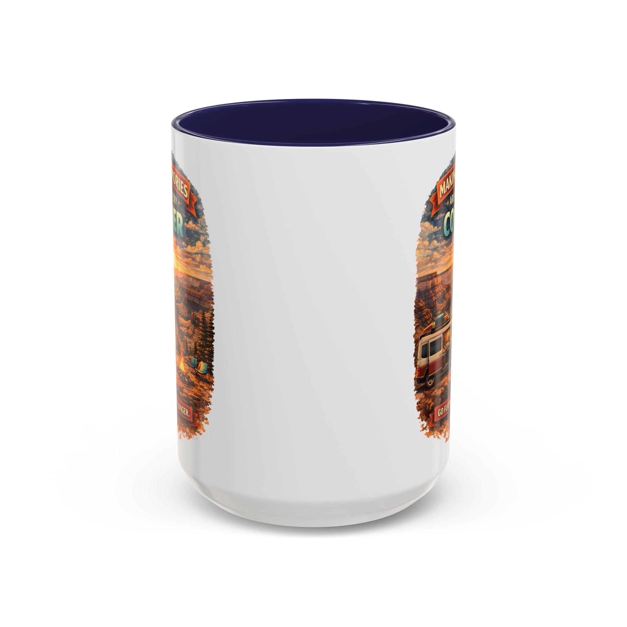 14703498580050253917_2048.jpeg Accent Coffee Mug (11, 15oz) — "Making Memories Around Every Corner" Design Scenic-Line