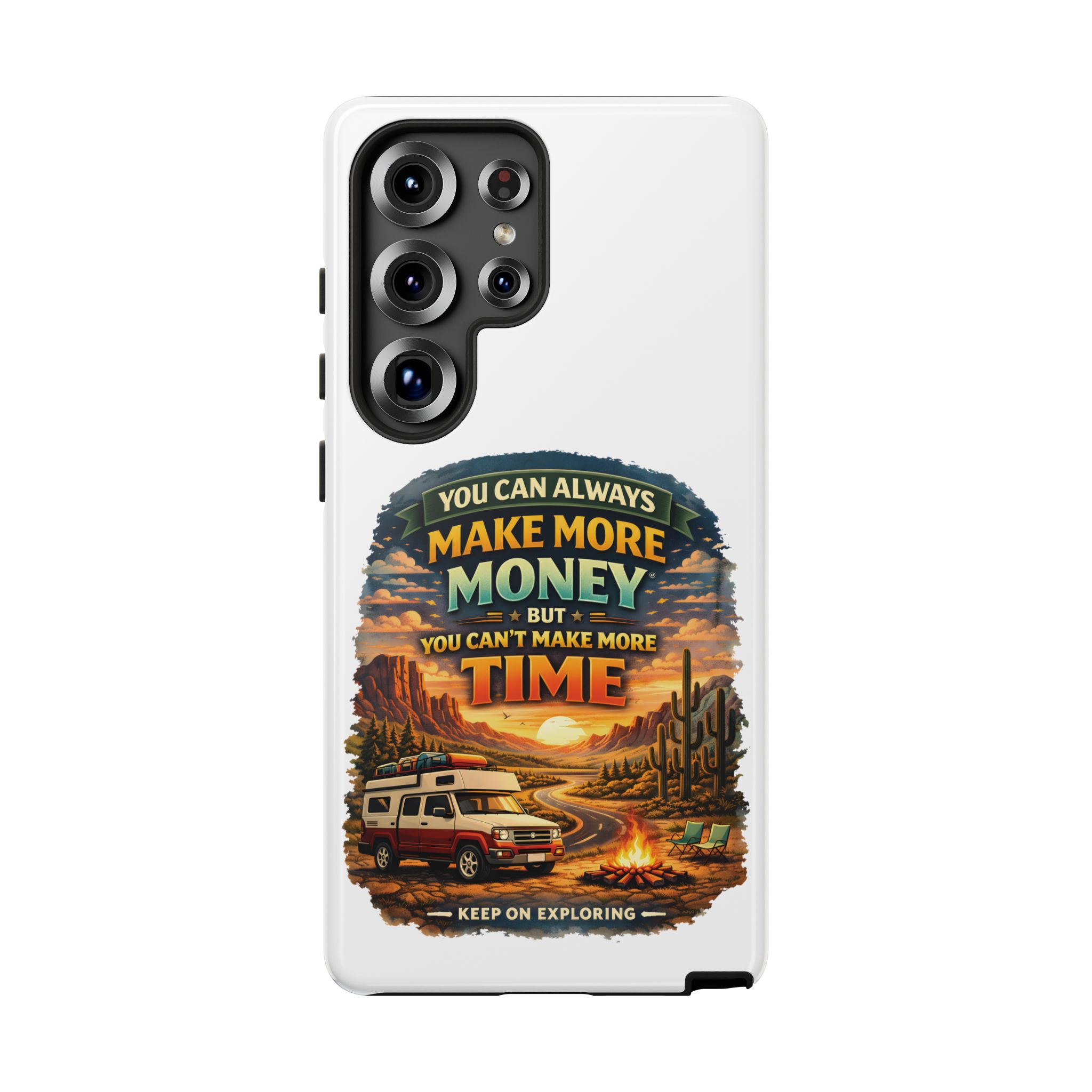 Phone Case — "You Can Always Make Money" (Design Scenic-Line)