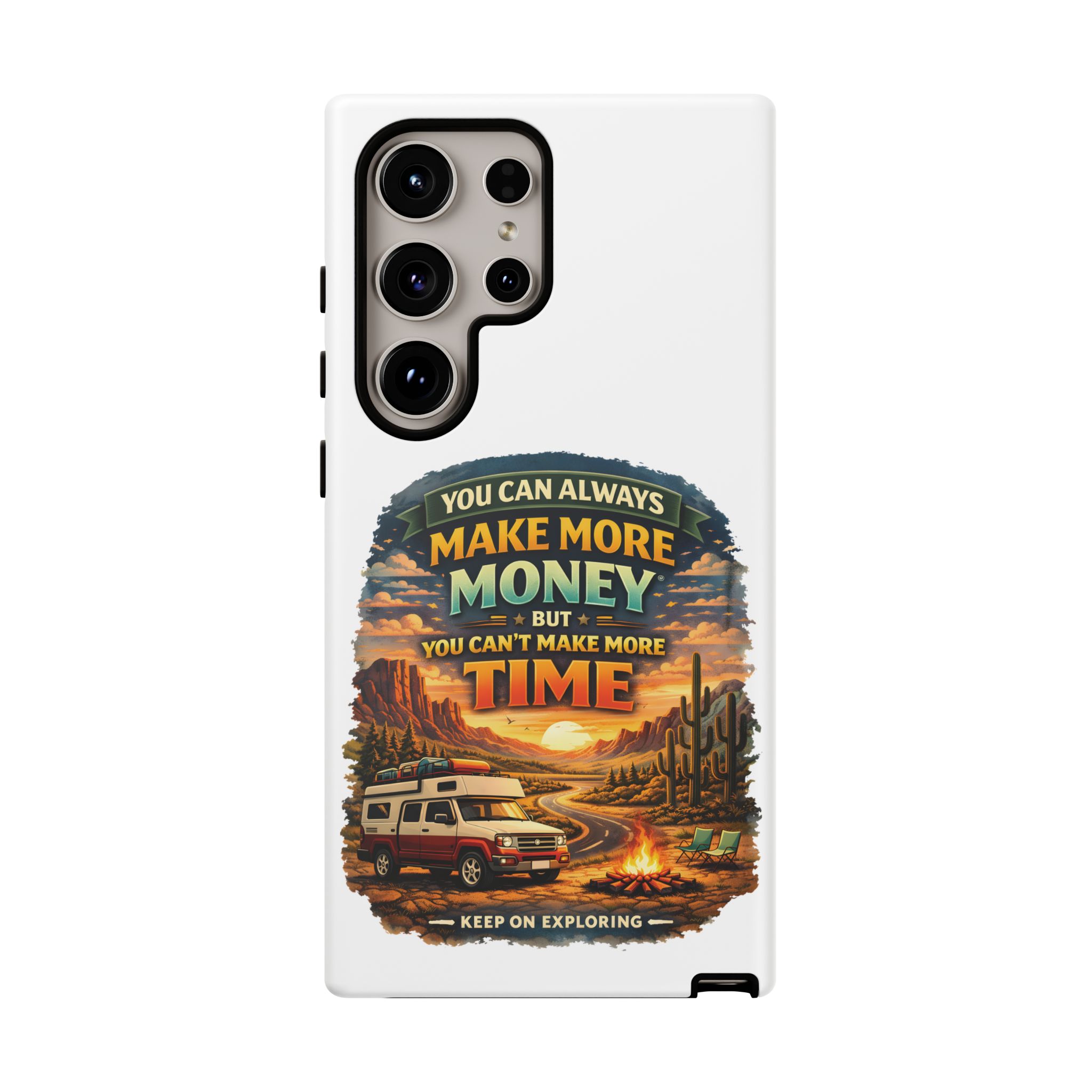 Phone Case — "You Can Always Make Money" (Design Scenic-Line)