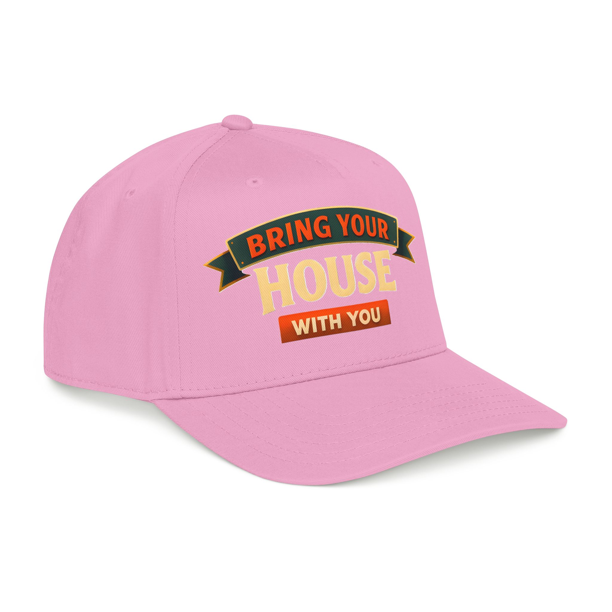 Baseball Cap - "Bring Your House With You" Design Scenic-Line