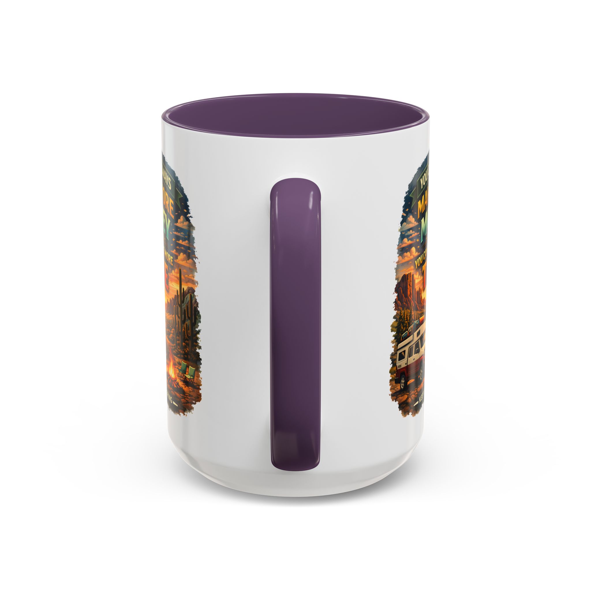 14775956142234314256_2048.jpeg Accent Coffee Mug (11, 15oz) — "You Can Always Make More Money" Design Scenic-Line