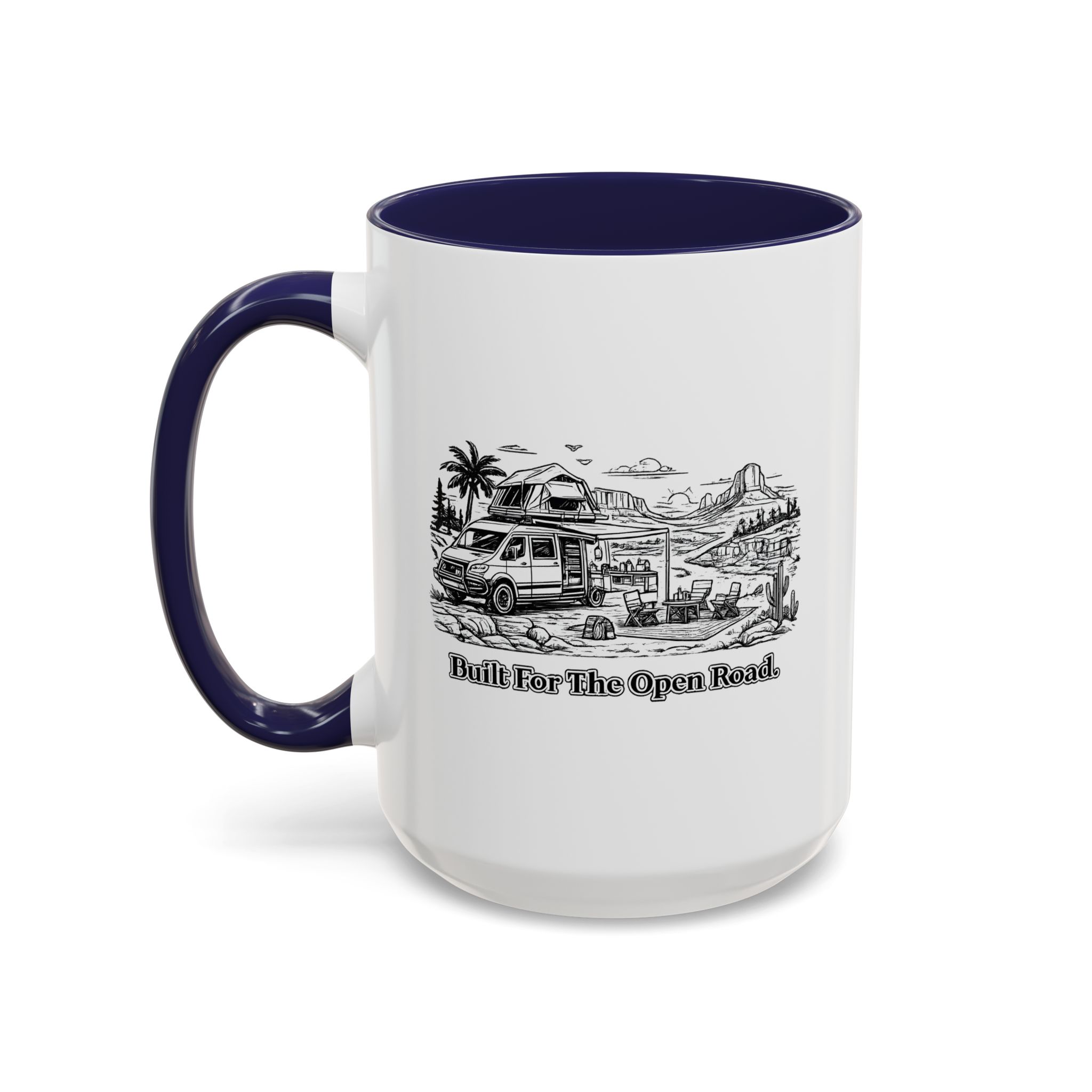 1477964047392111004_2048.jpeg Accent Coffee Mug (11, 15oz) — "Built For The Open Road" Design Minimal-Line