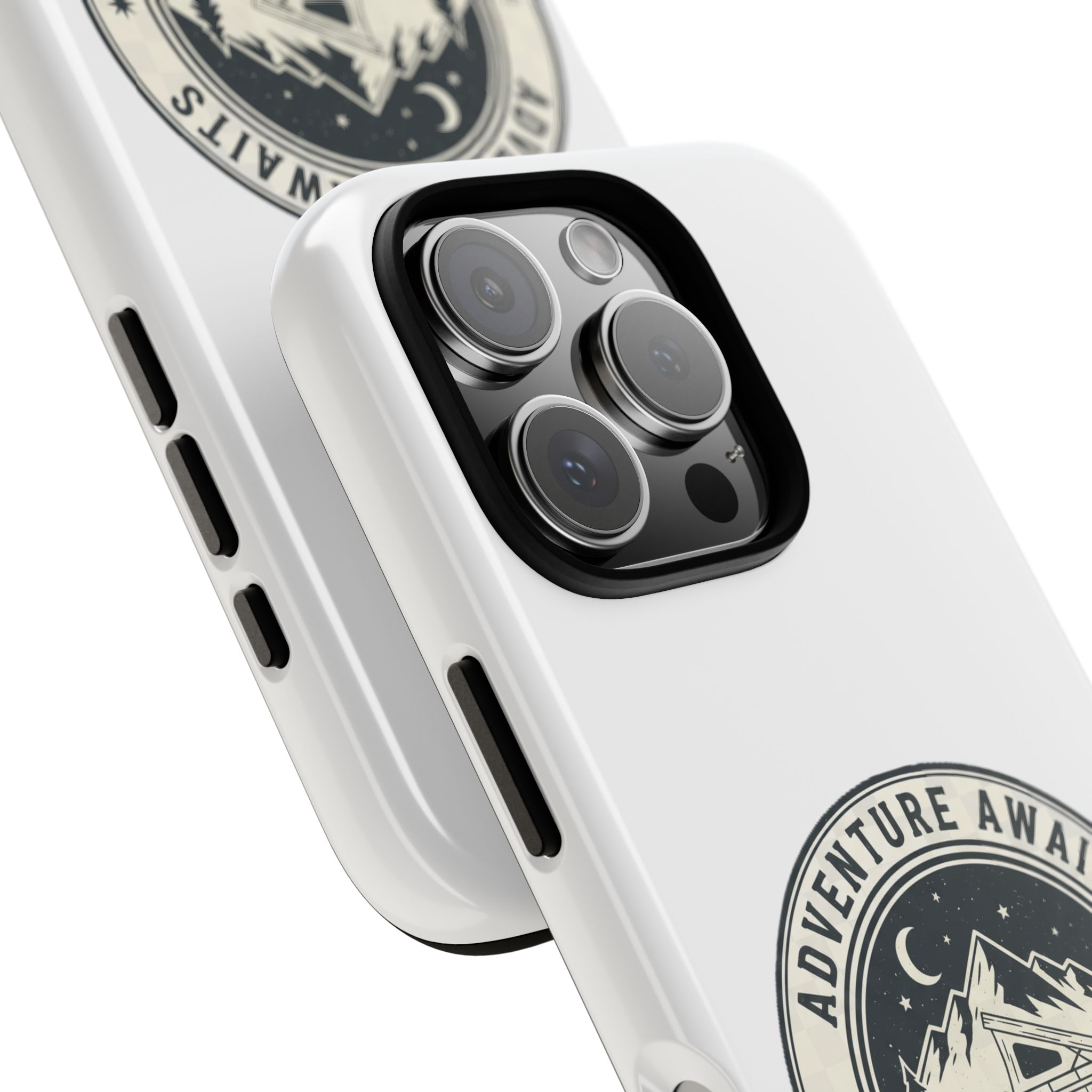 Phone Case — "Adventure Awaits-Go Where You Feel Most Alive" Camper Van Design