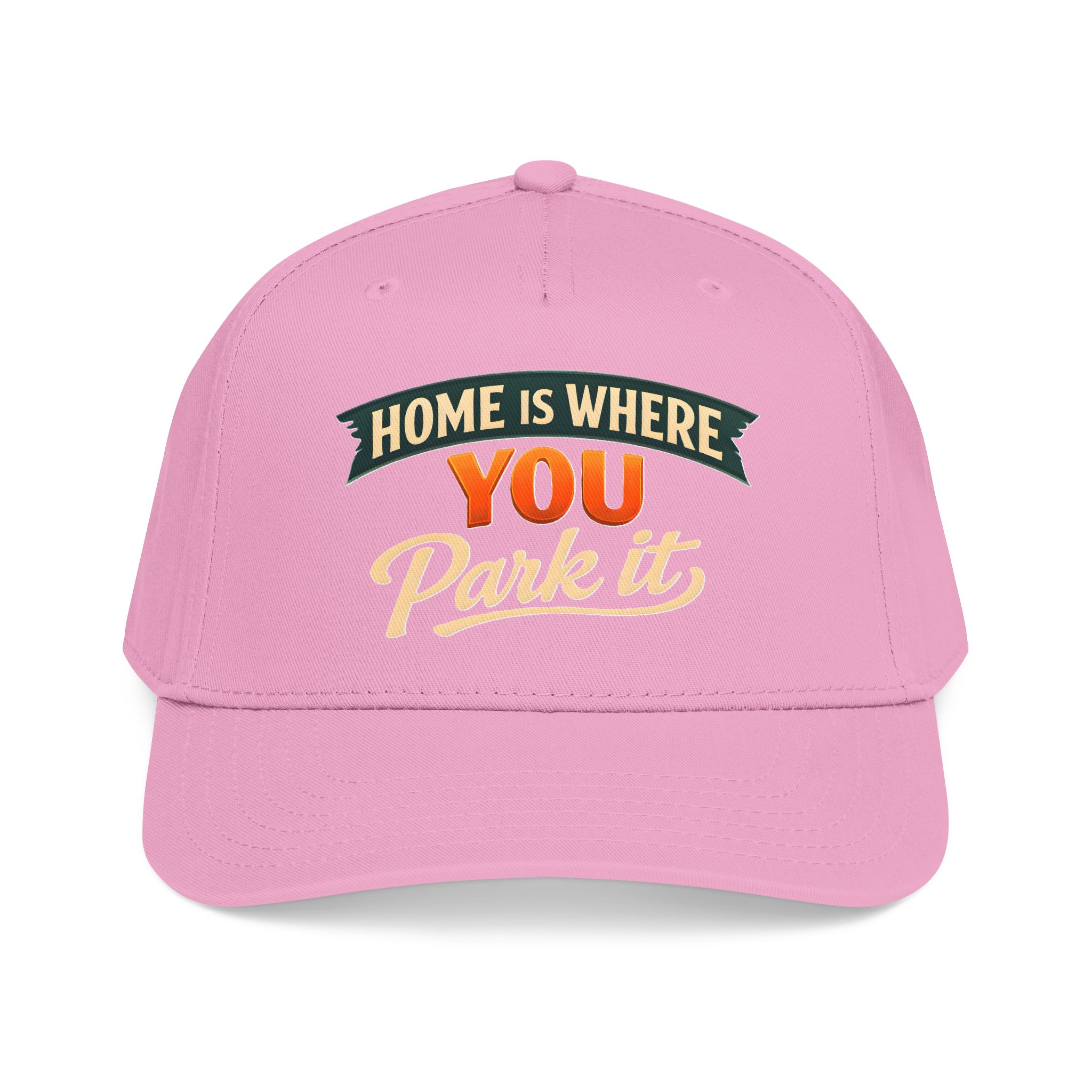 Baseball Cap - "Home Is where You Park It" Design Scenic-Line