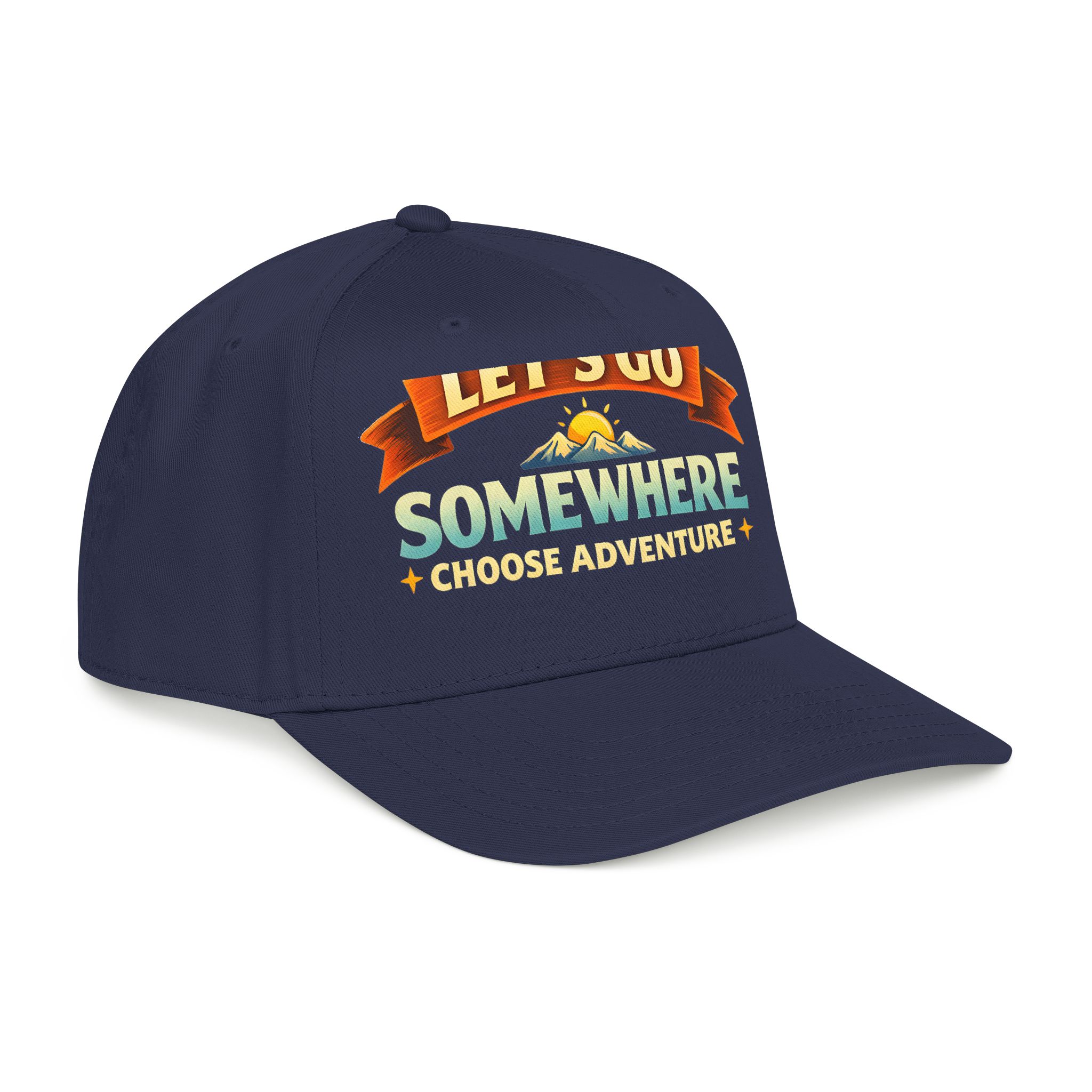 14783681202233324234_2048.jpeg Baseball Cap - "Lets Go Somewhere" Design Scenic-Line