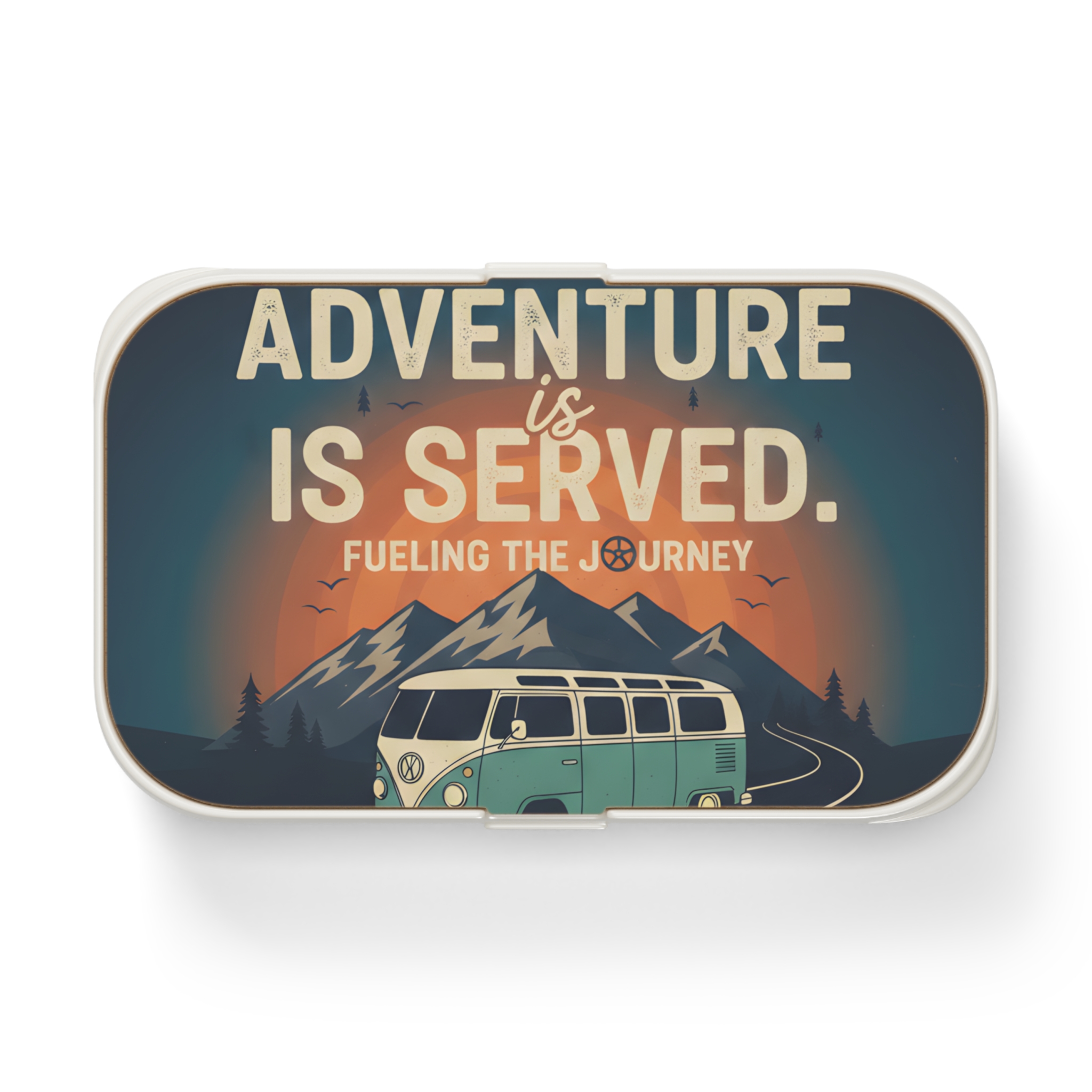 Adventure Camper Bento Box – Retro Camper Travel Lunchbox