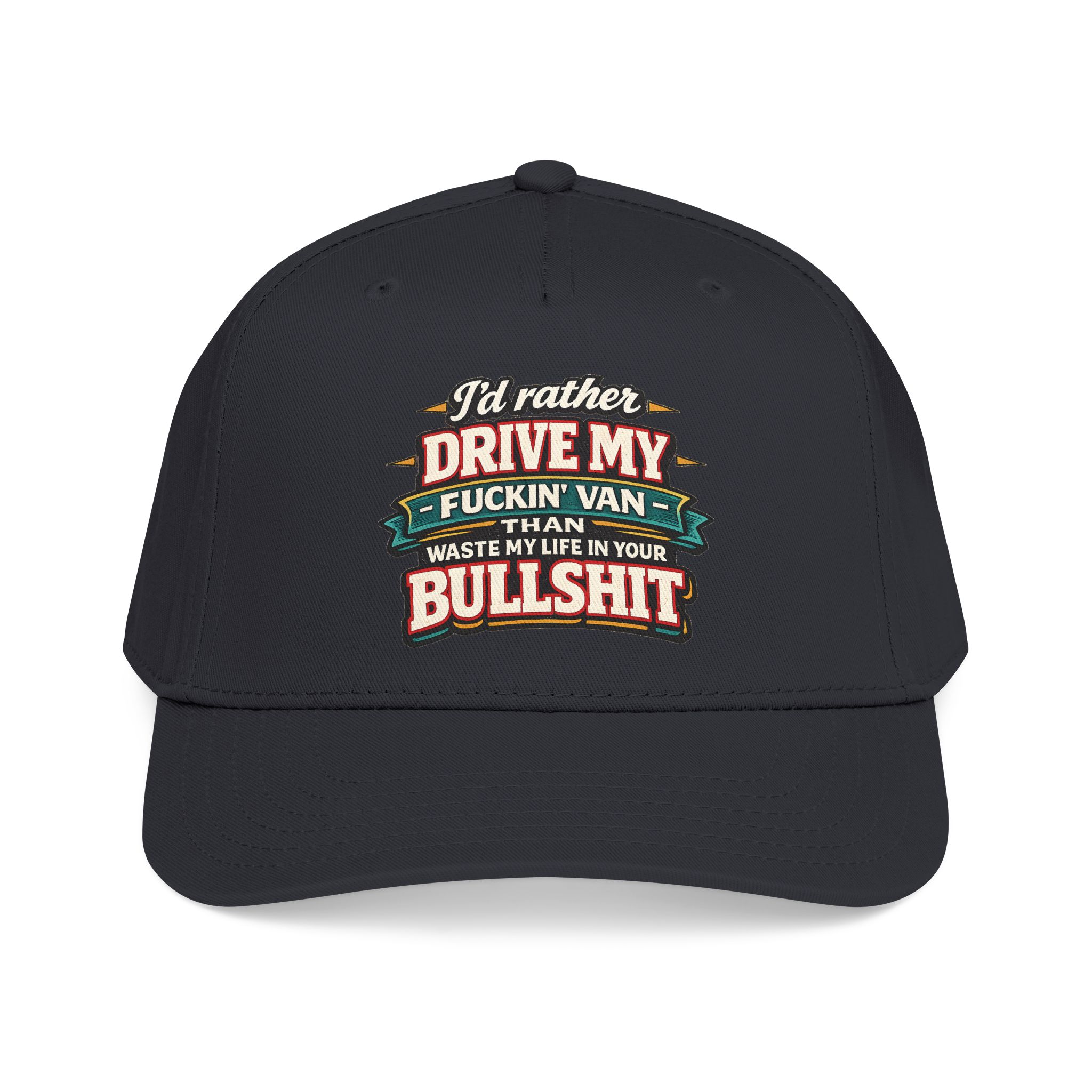 Baseball Cap - "I´d Rather Drive My Fucking Van" Design F**K-Line