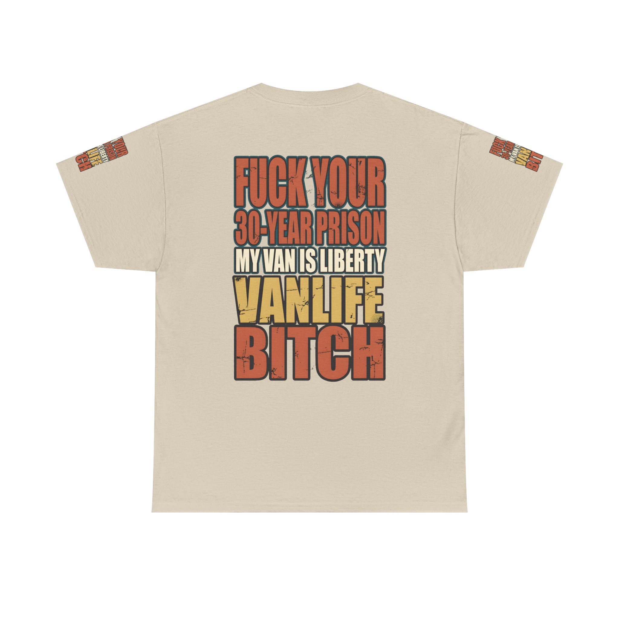 Unisex Heavy Cotton Tee — "Fuck Your 30 Year" Design F**K-Line