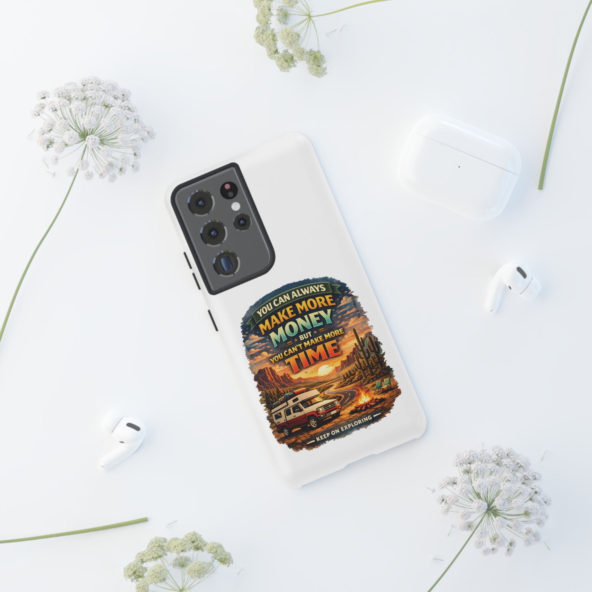 Phone Case — "You Can Always Make Money" (Design Scenic-Line)