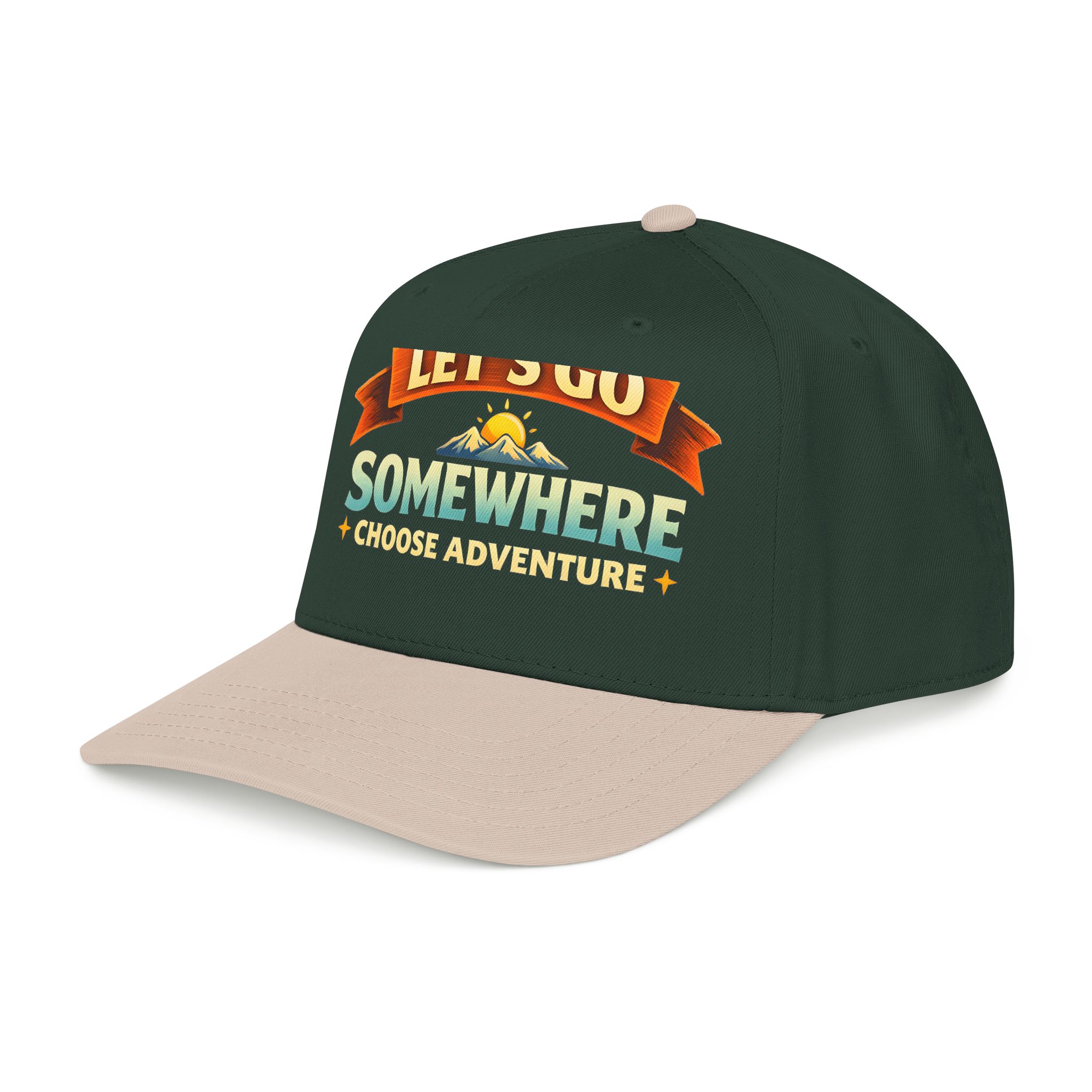 14823882926336106132_2048.jpeg Baseball Cap - "Lets Go Somewhere" Design Scenic-Line