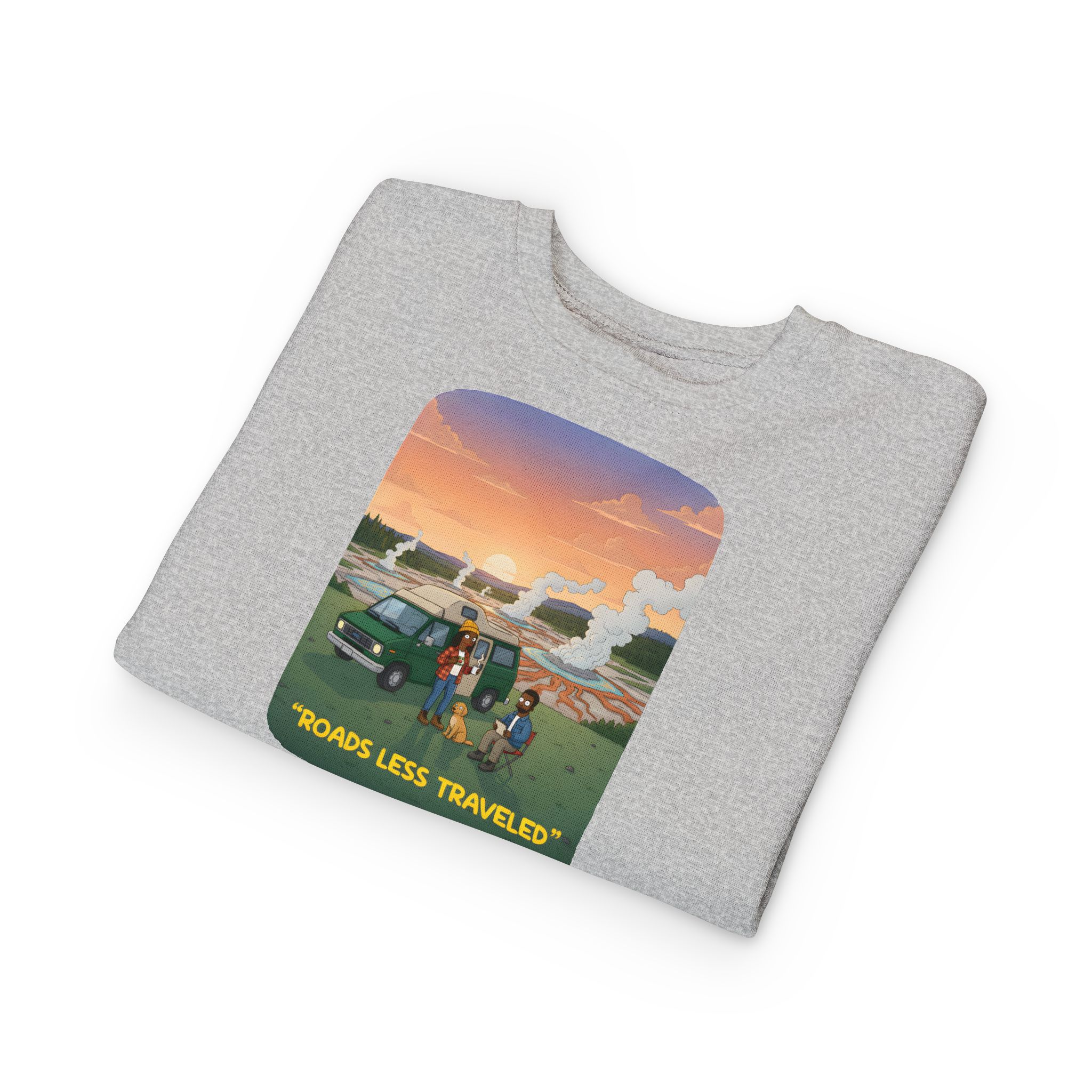 Toddler Sweatshirt - "Roads Less Traveled" (Design Sitcom-Line)