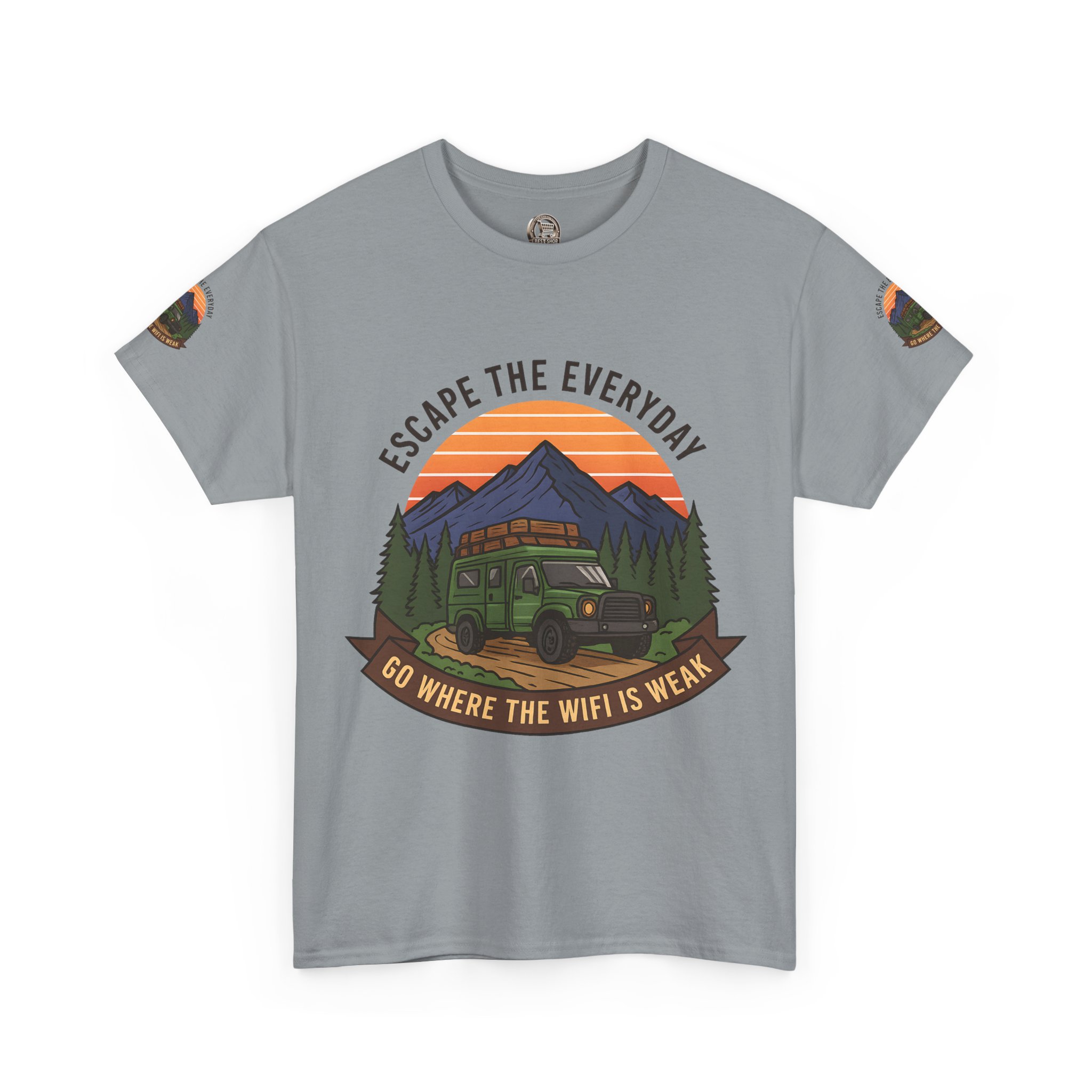 1482812078406912658_2048.jpeg Unisex Heavy Cotton Tee — "Go Where the WiFi Is Weak" Adventure Shirt