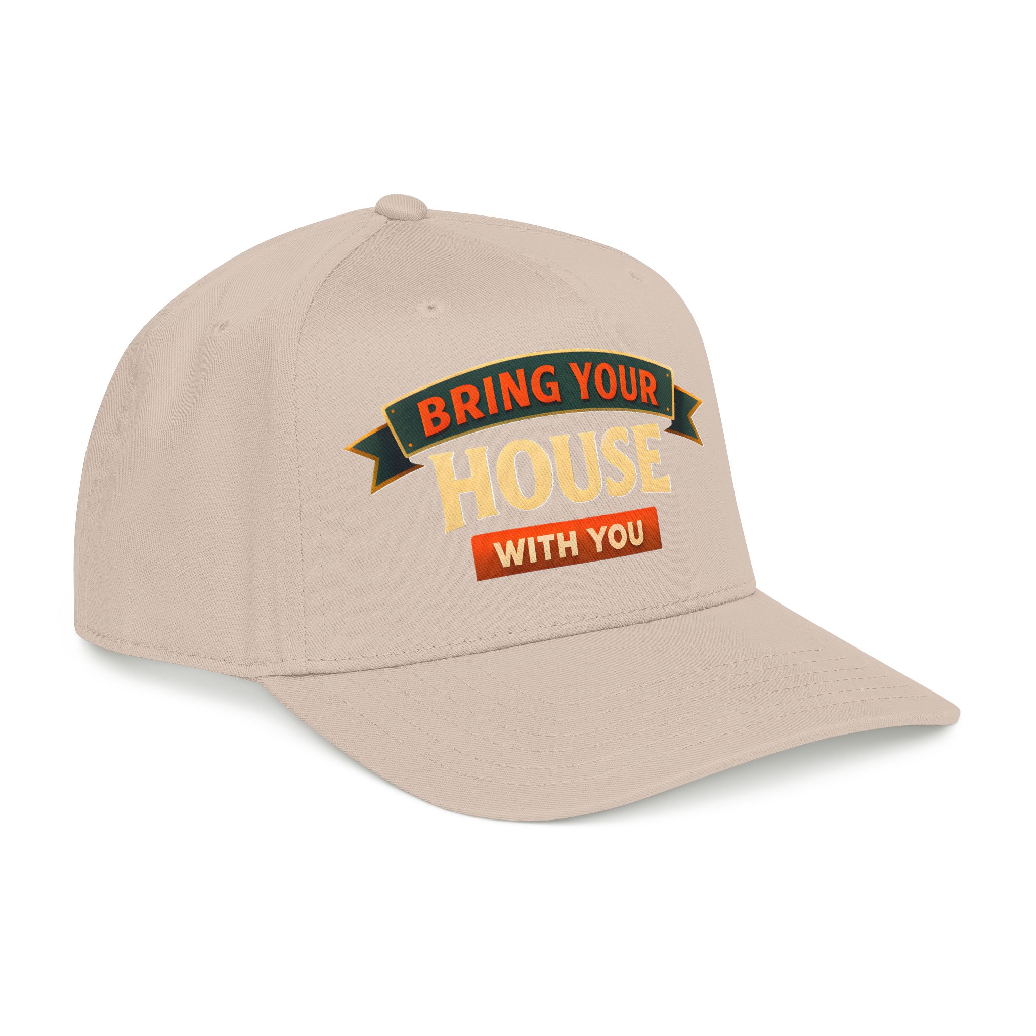 Baseball Cap - "Bring Your House With You" Design Scenic-Line