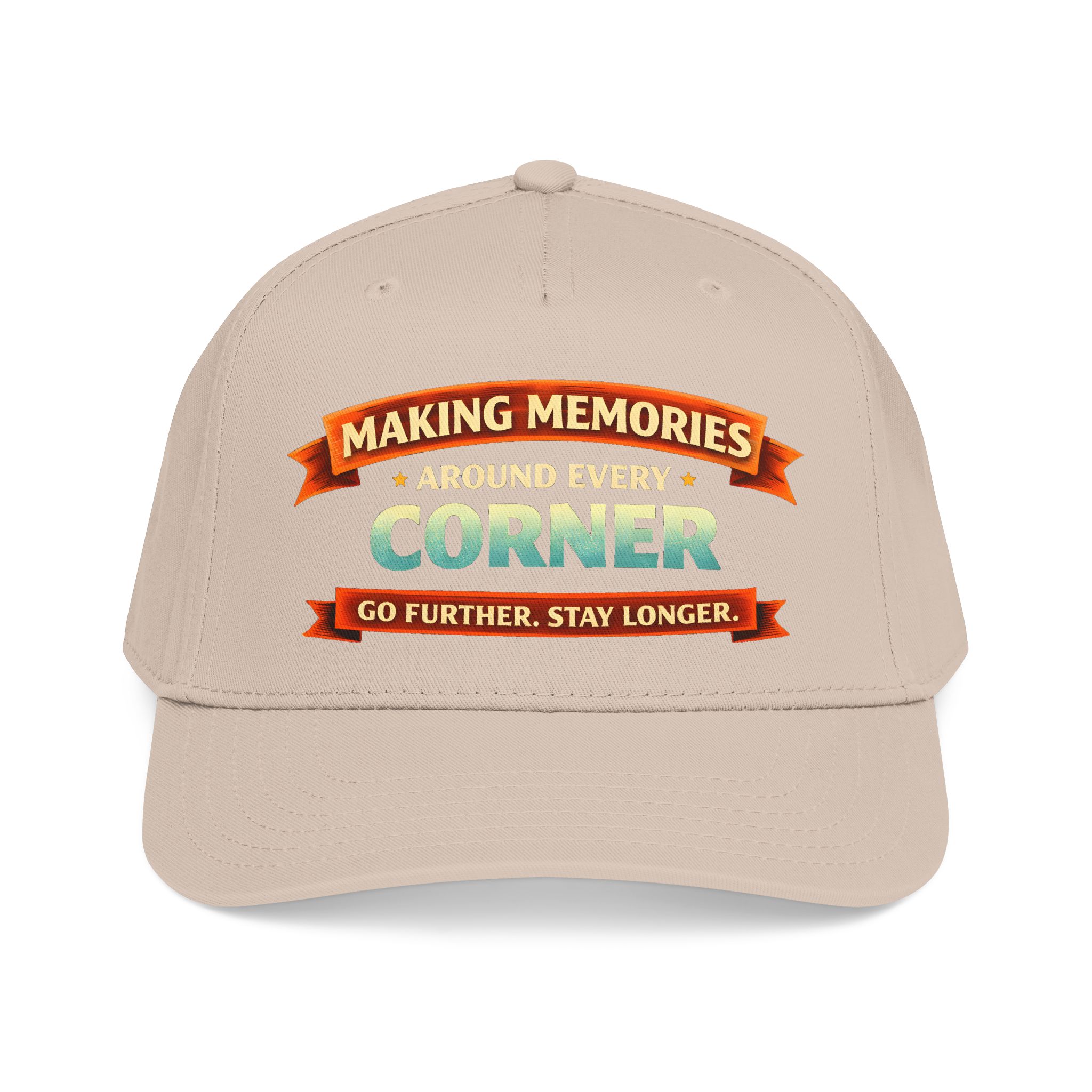 Baseball Cap - "Making Memories Around Every Corner" Design Scenic-Line