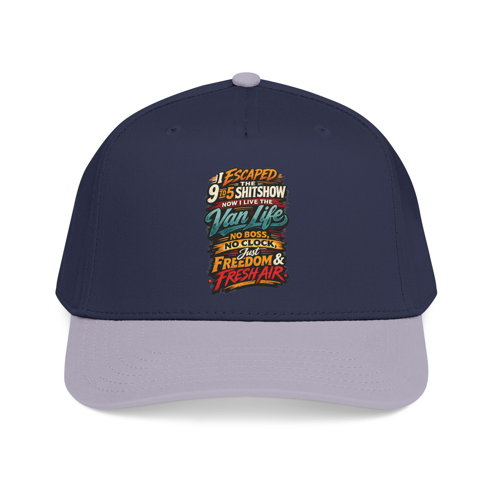 Baseball Cap - "I Escaped The 9 To 5" Design F**K-Line